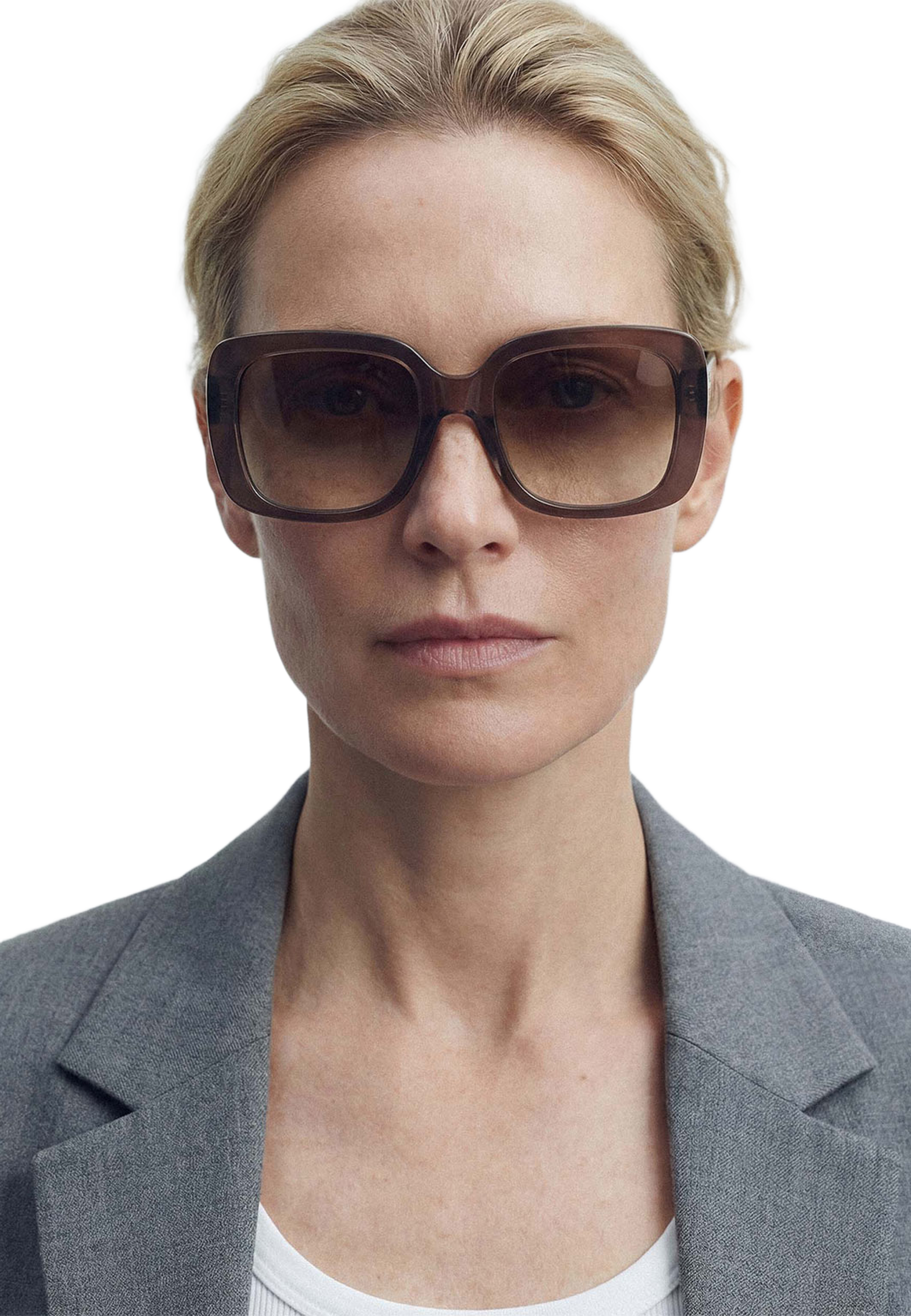 Mio Chocolate Sunglasses, från GLAS, i färgen Chocolate. Klicka för att öppna bilden i stort format