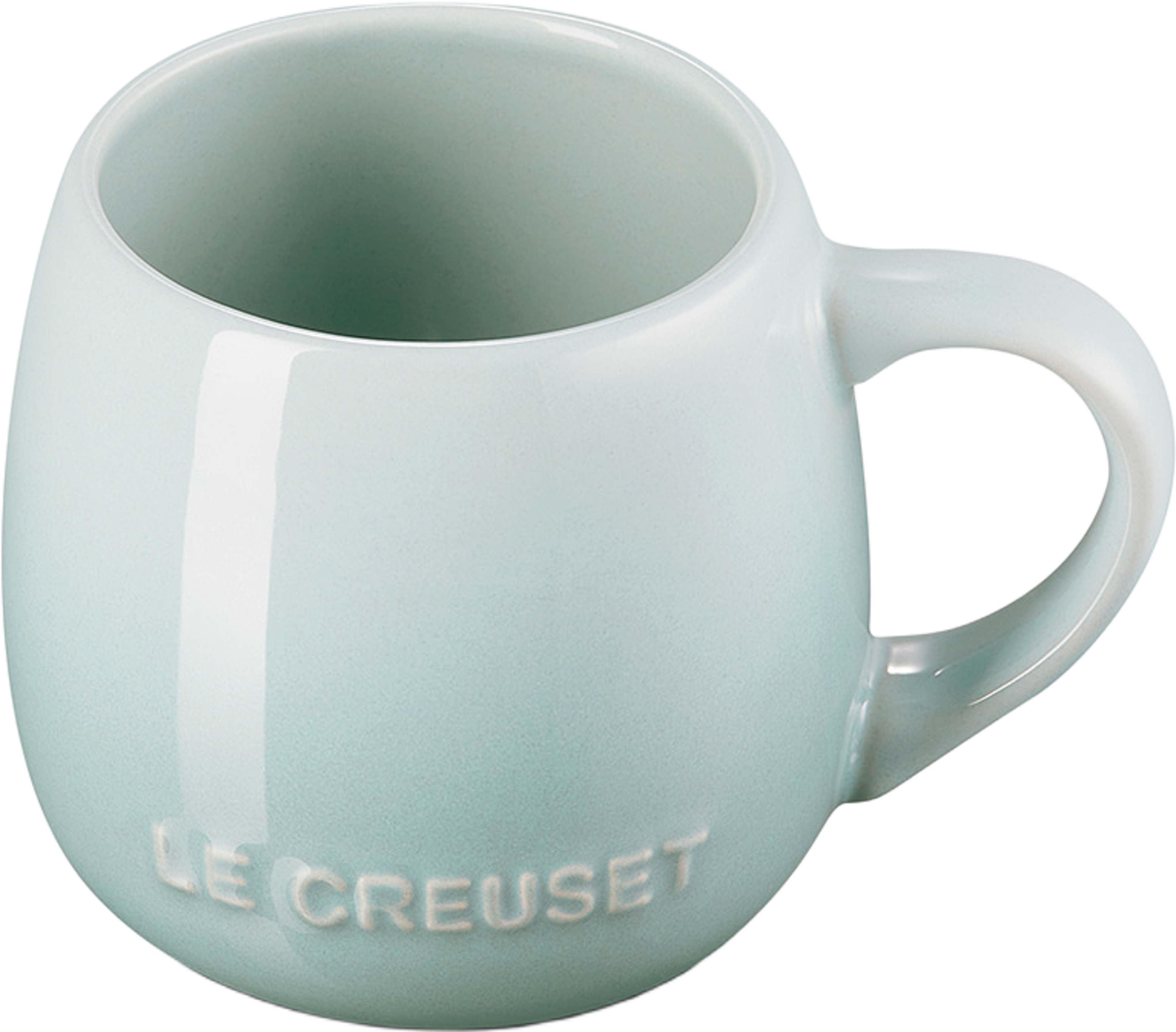 Le Creuset Coupe stengods mugg 320ml Sea Salt, från Le Creuset, i färgen Sea Salt. Klicka för att öppna bilden i stort format