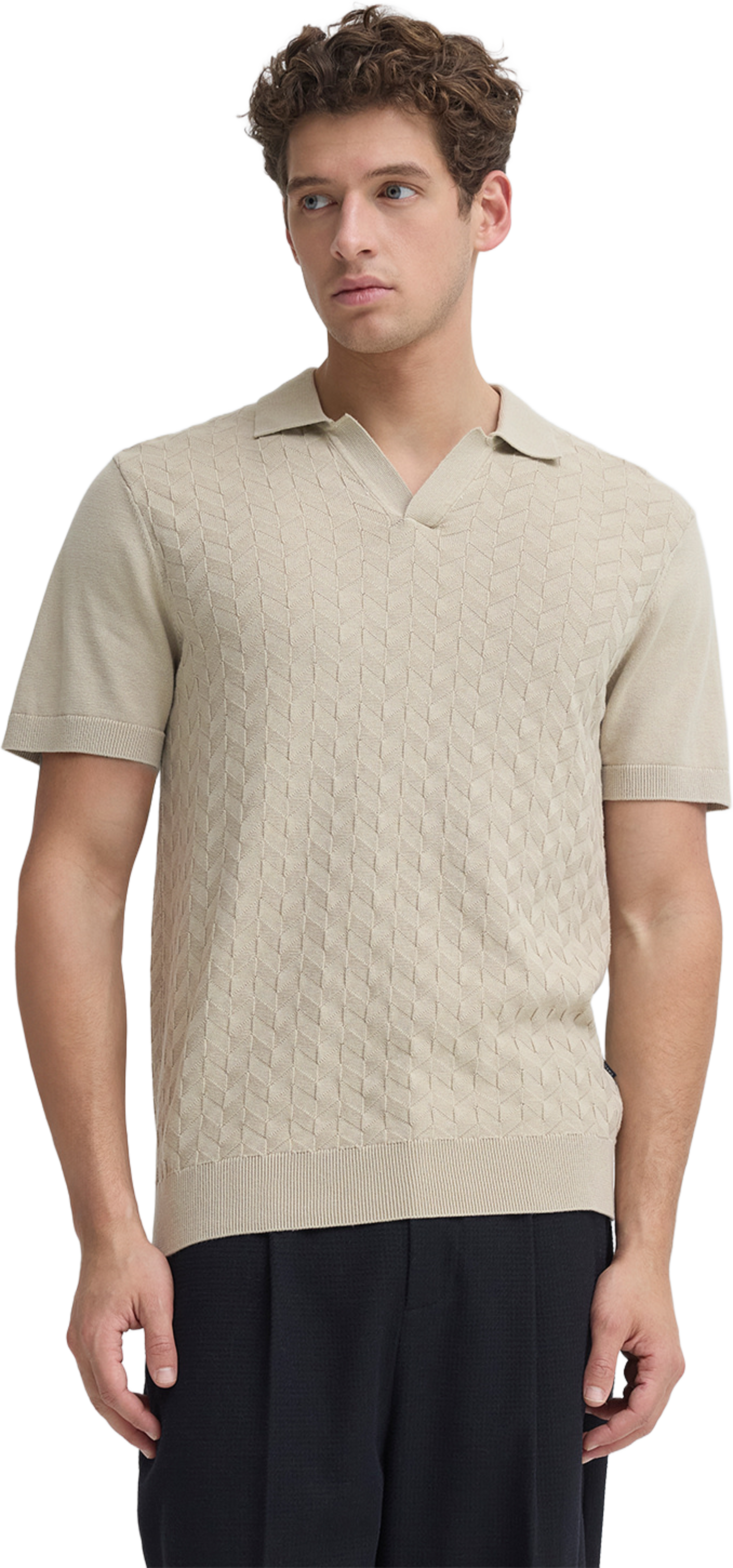 Dyrvik Knit, från Casual Friday, i färgen Plaza Taupe. Klicka för att öppna bilden i stort format