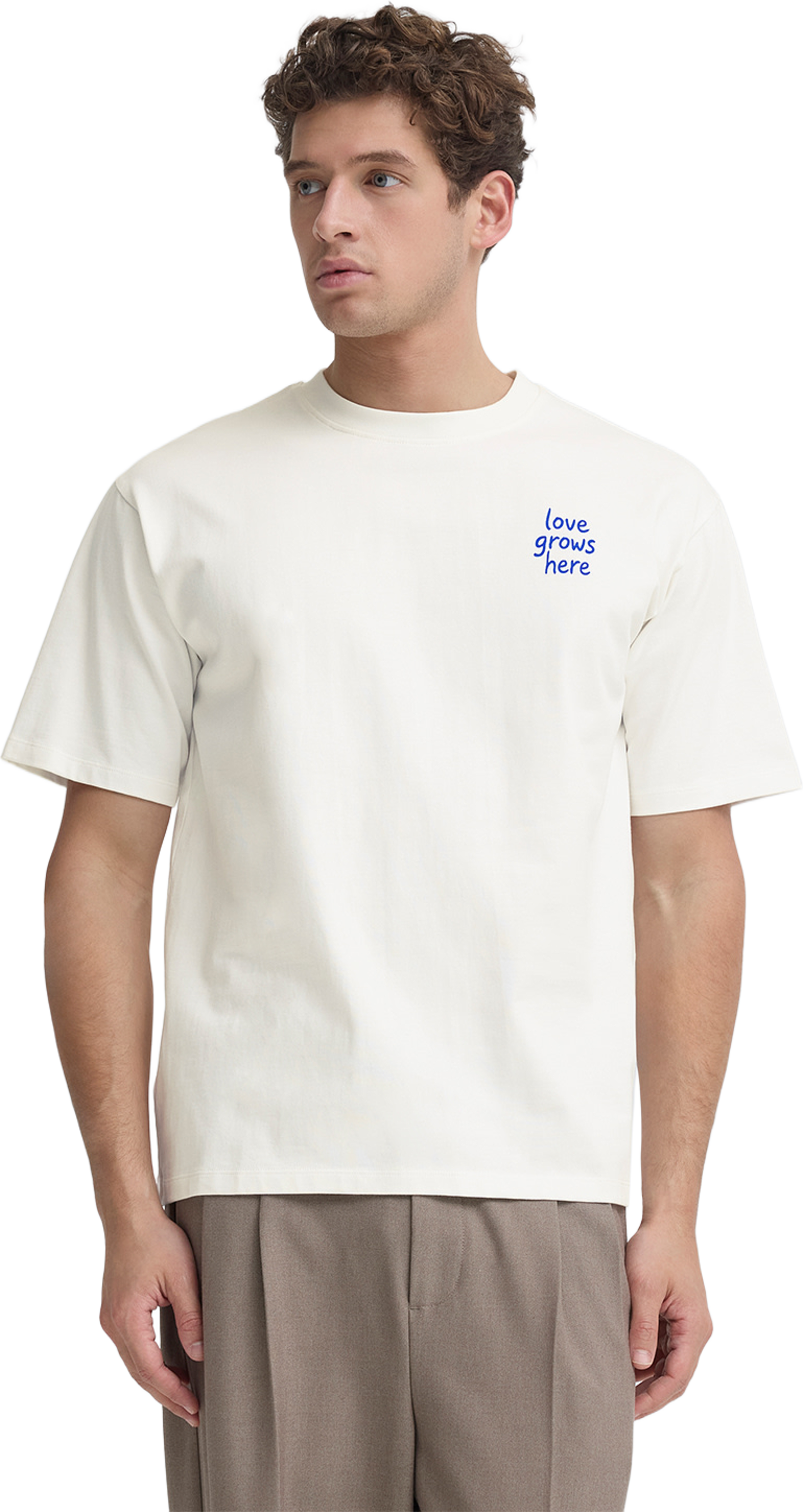 Søtopte 0284 T-Shirt, från Casual Friday, i färgen Snow White. Klicka för att öppna bilden i stort format