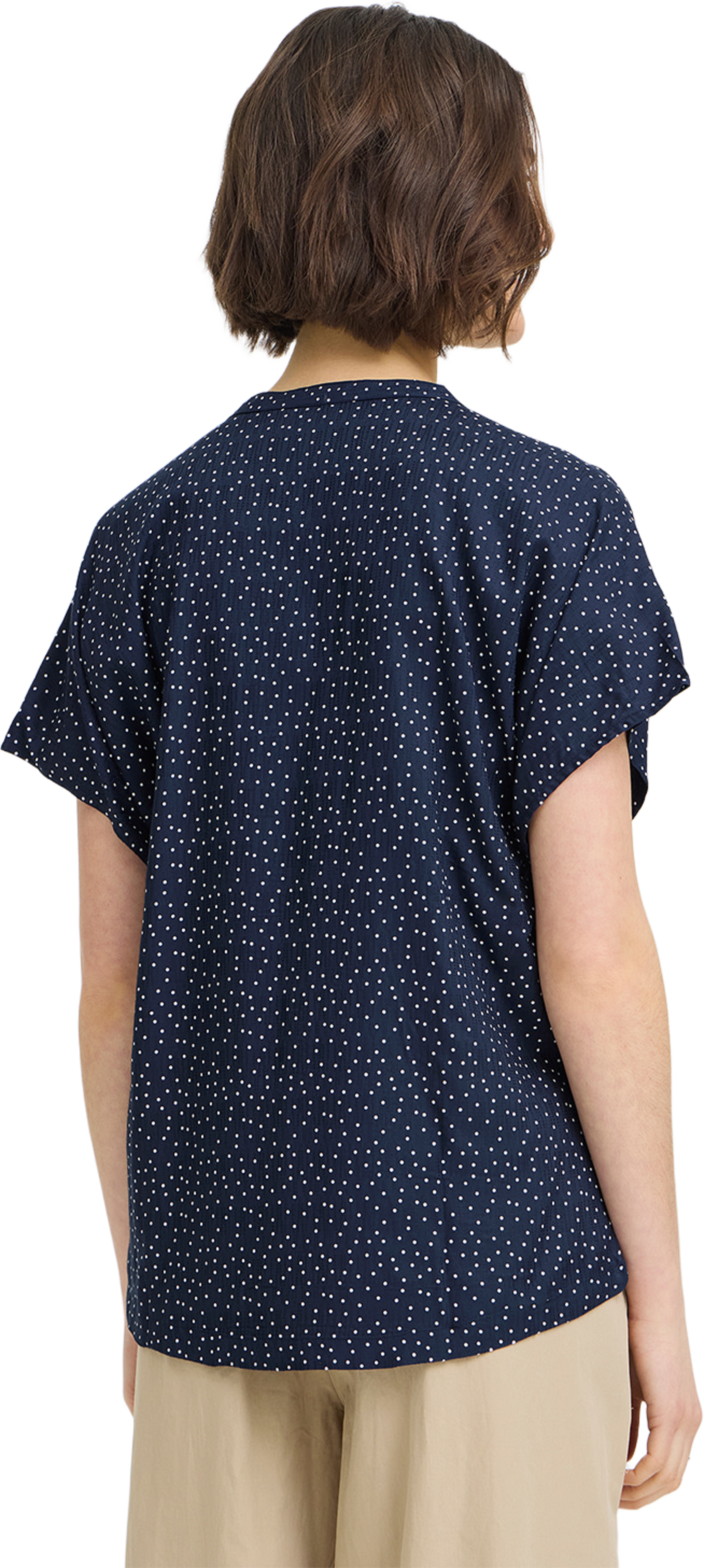 Laya Bl 1, från Fransa, i färgen Dot Dots Navy Blazer. Klicka för att öppna bilden i stort format