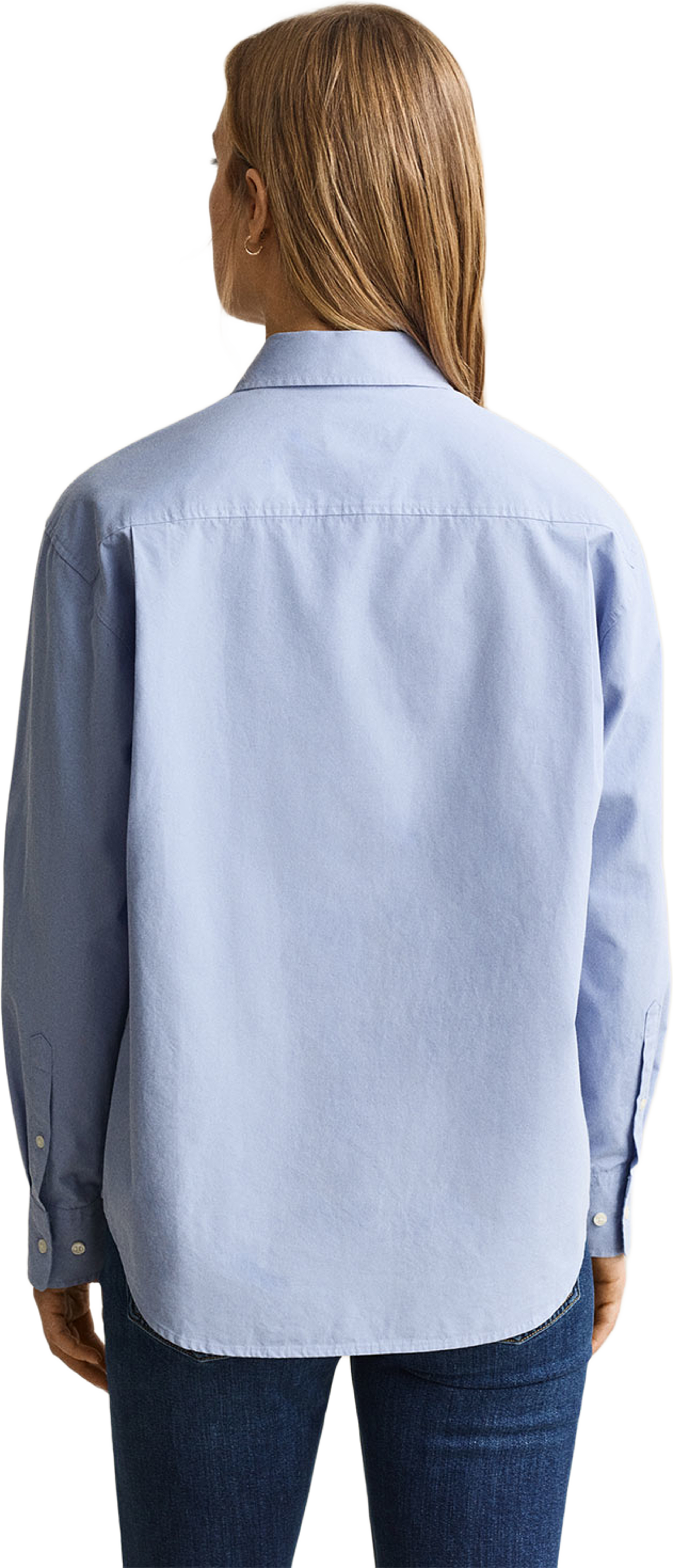 Rel Poplin Shirt, från GANT, i färgen Misty Lavender. Klicka för att öppna bilden i stort format