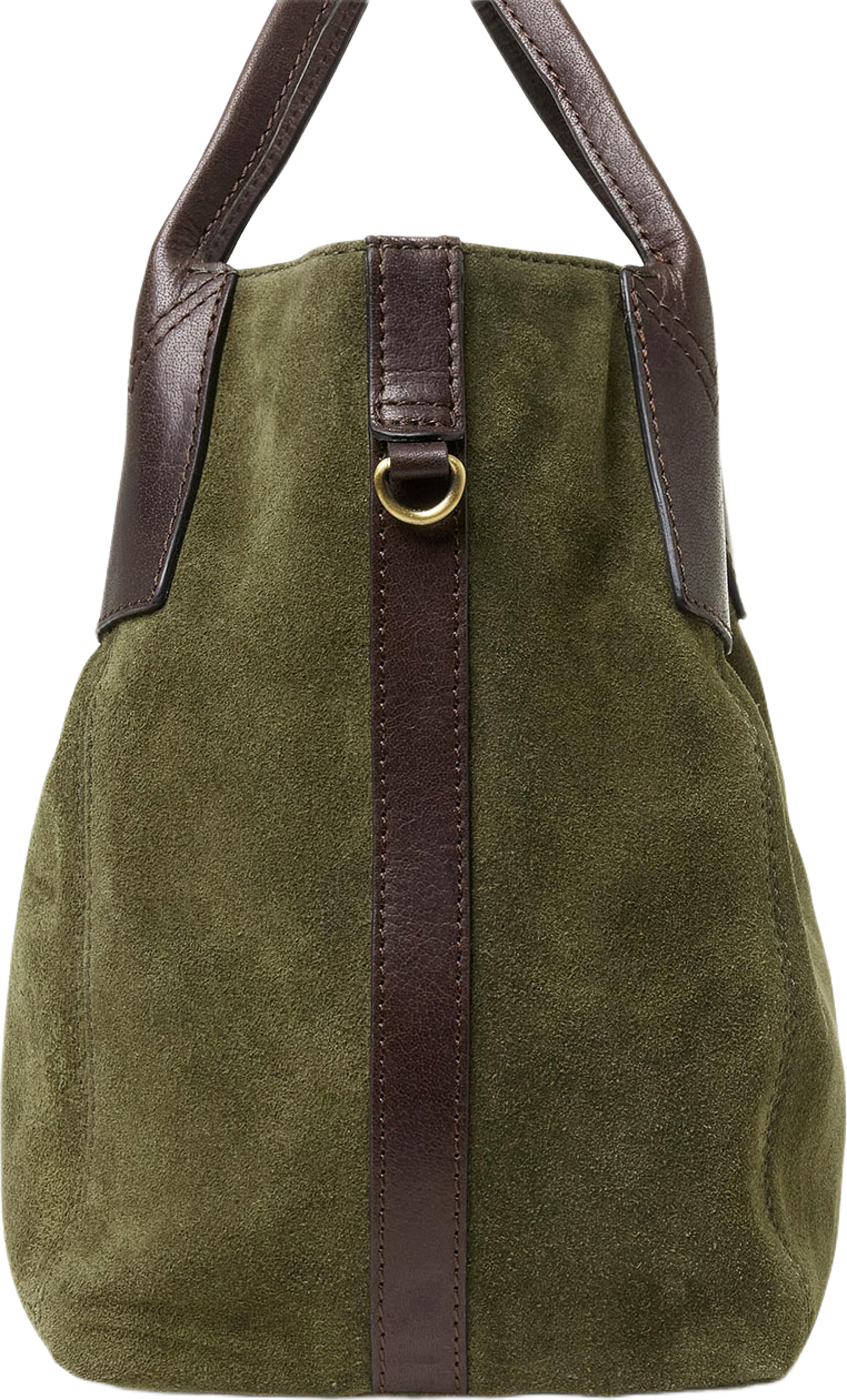 Inés mini, från Saddler, i färgen Khakigreen. Klicka för att öppna bilden i stort format