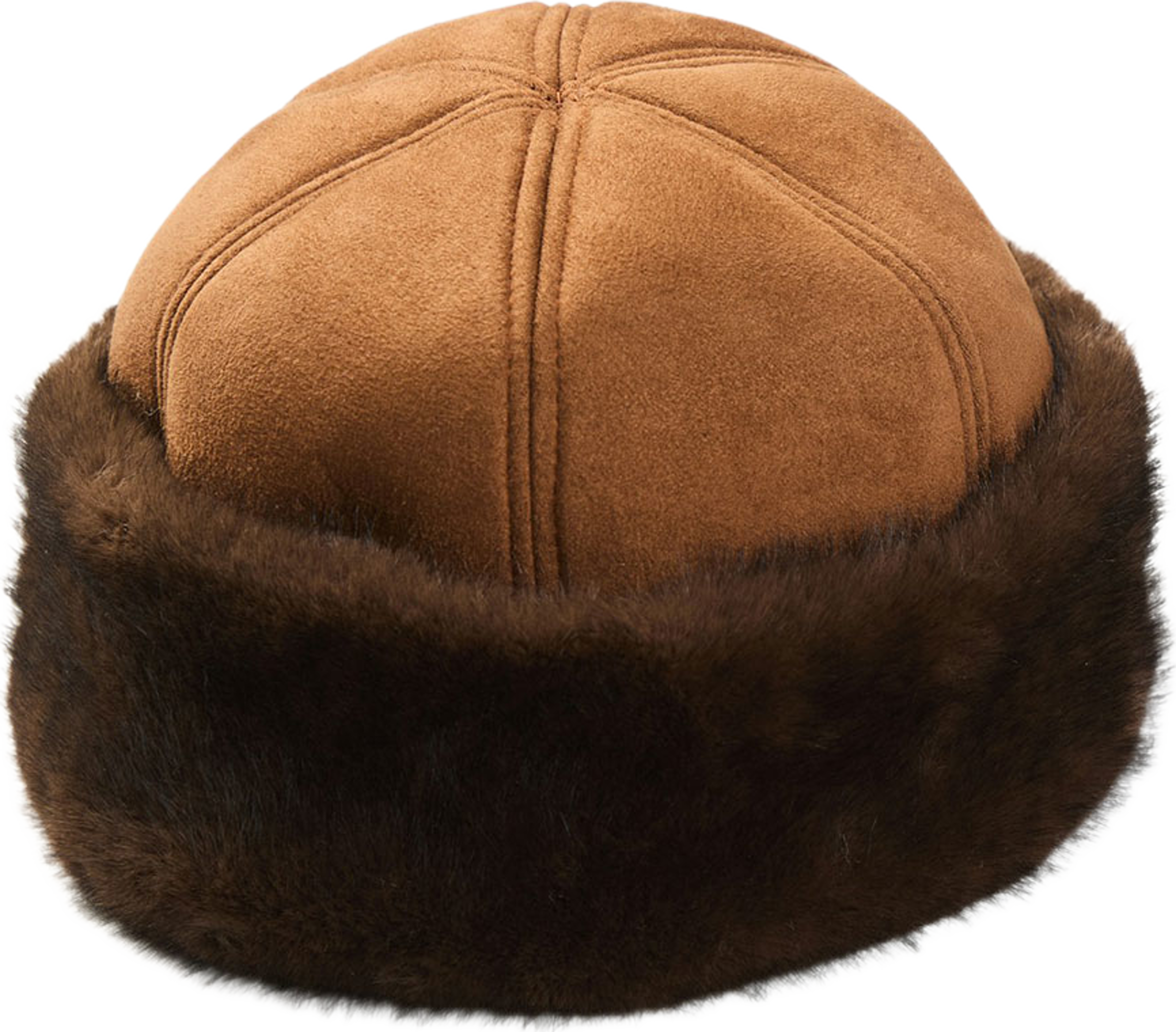 Nappi Faux Fur Hat, från Neo Noir, i färgen Brown. Klicka för att öppna bilden i stort format