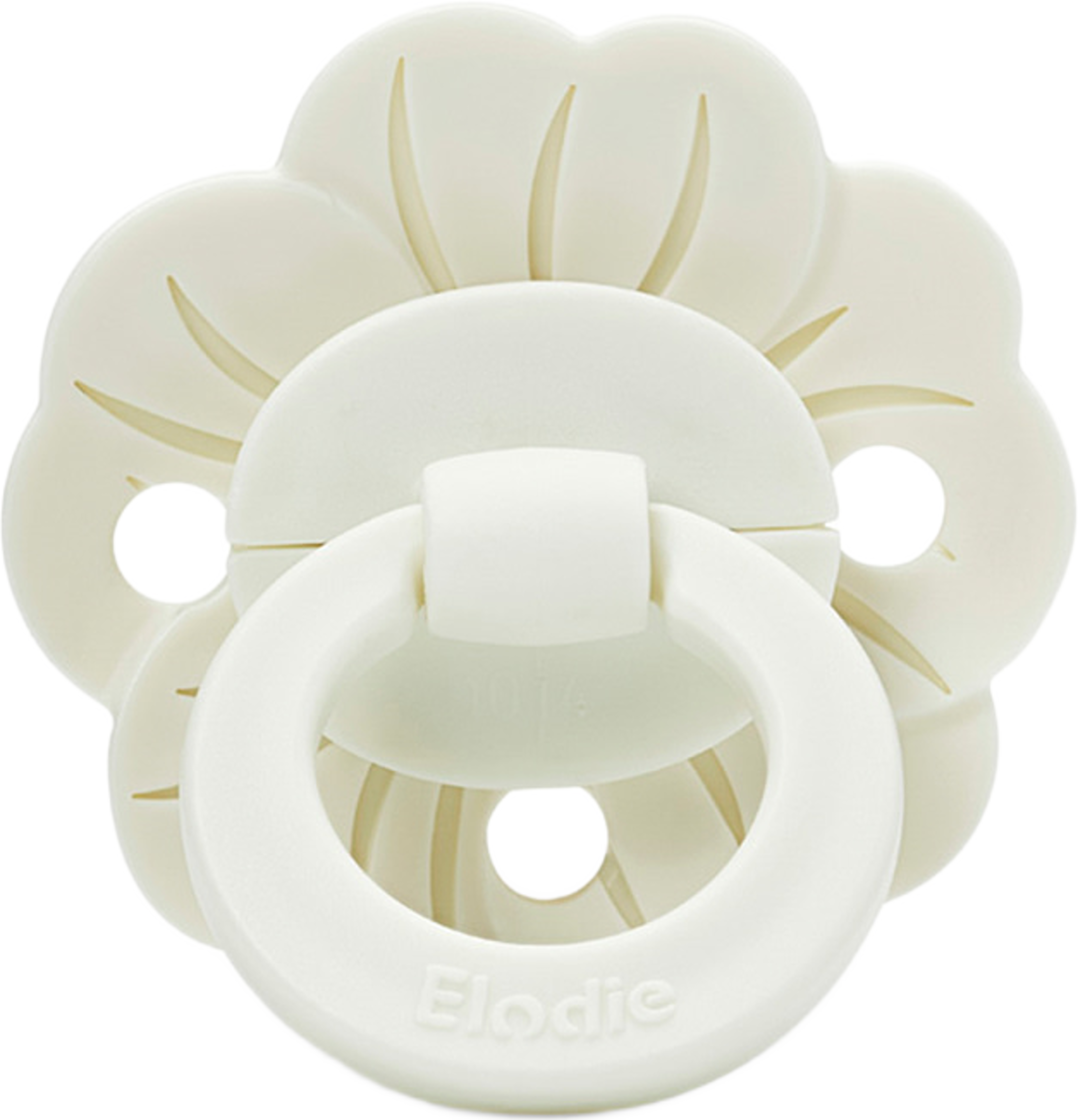 Napp Binky Bloom Latex Vanilla White, från Elodie Details, i färgen Vanilla White. Klicka för att öppna bilden i stort format