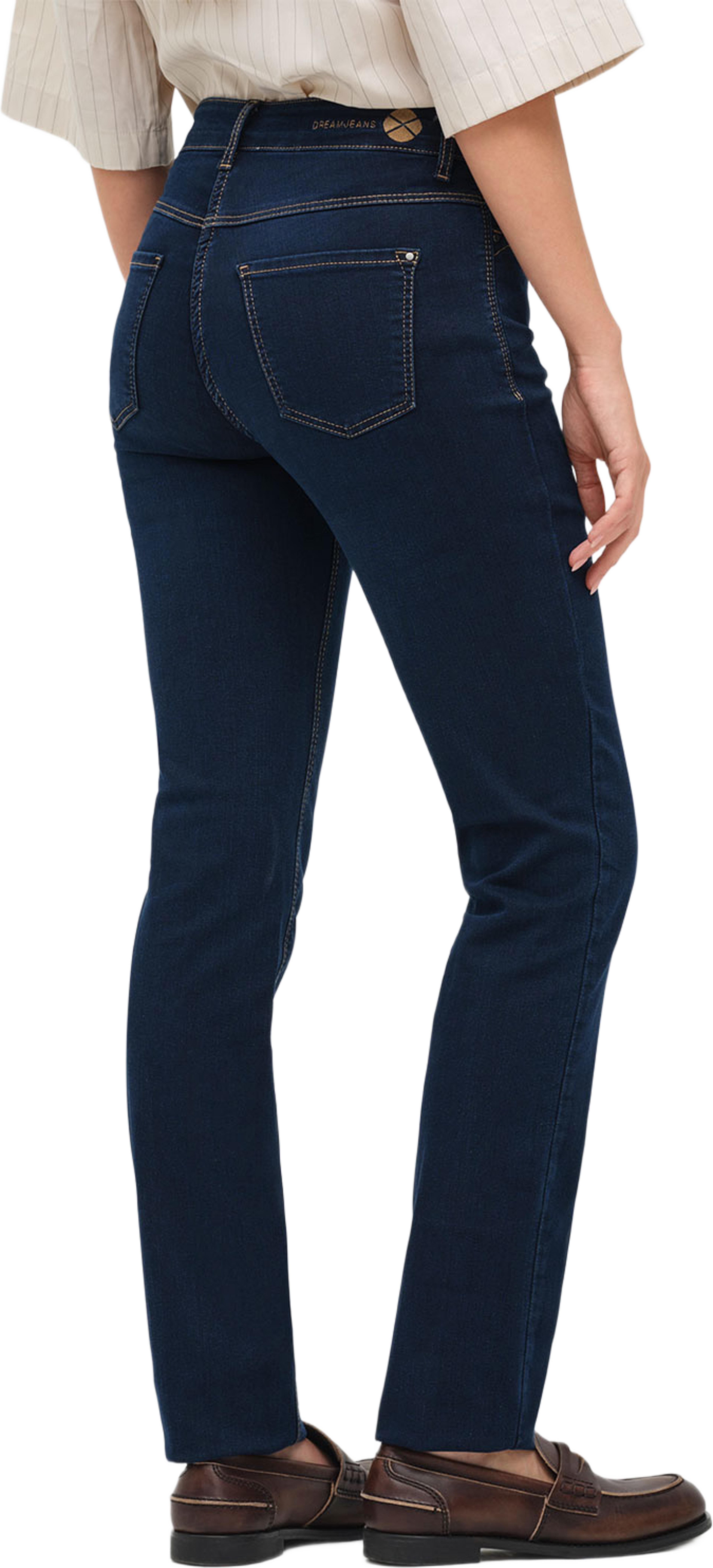 Dream Jeans 28 Tum, från MAC Clothing, i färgen Dark Washed. Klicka för att öppna bilden i stort format