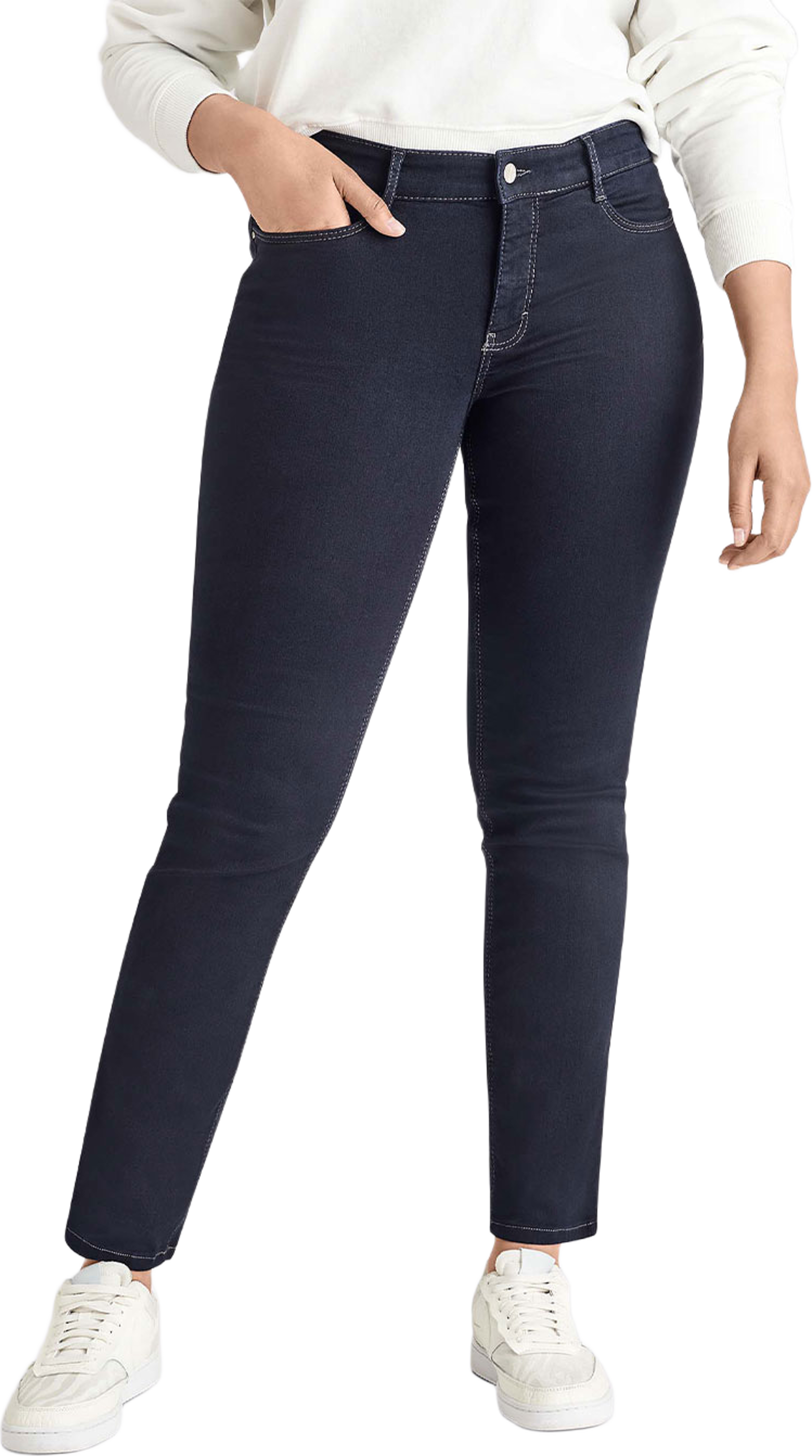 Dream Jeans 28 Tum, från MAC Clothing, i färgen Dark Rinsewash. Klicka för att öppna bilden i stort format