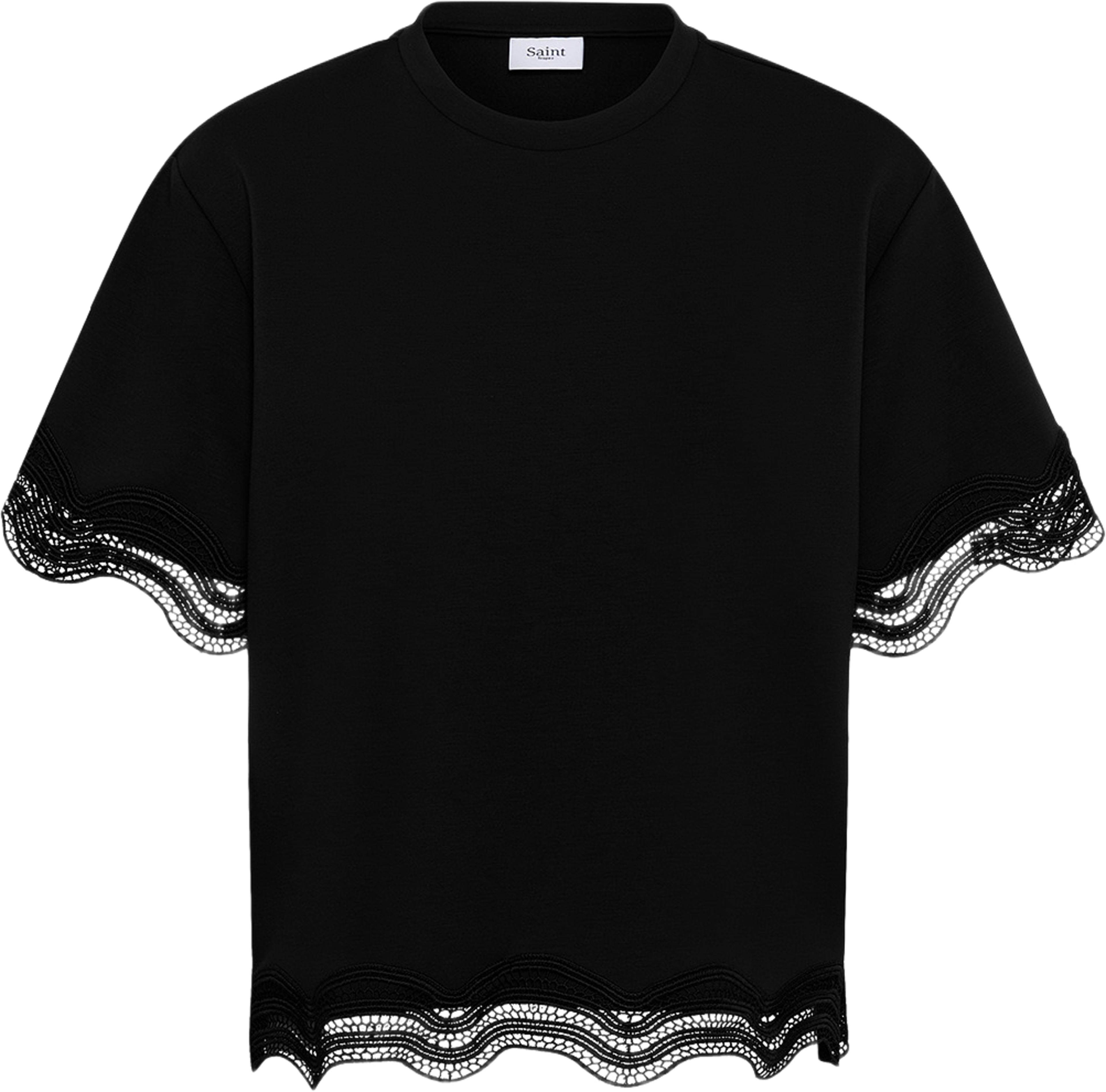 UmilaSZ T-Shirt, från Saint Tropez, i färgen Black. Klicka för att öppna bilden i stort format