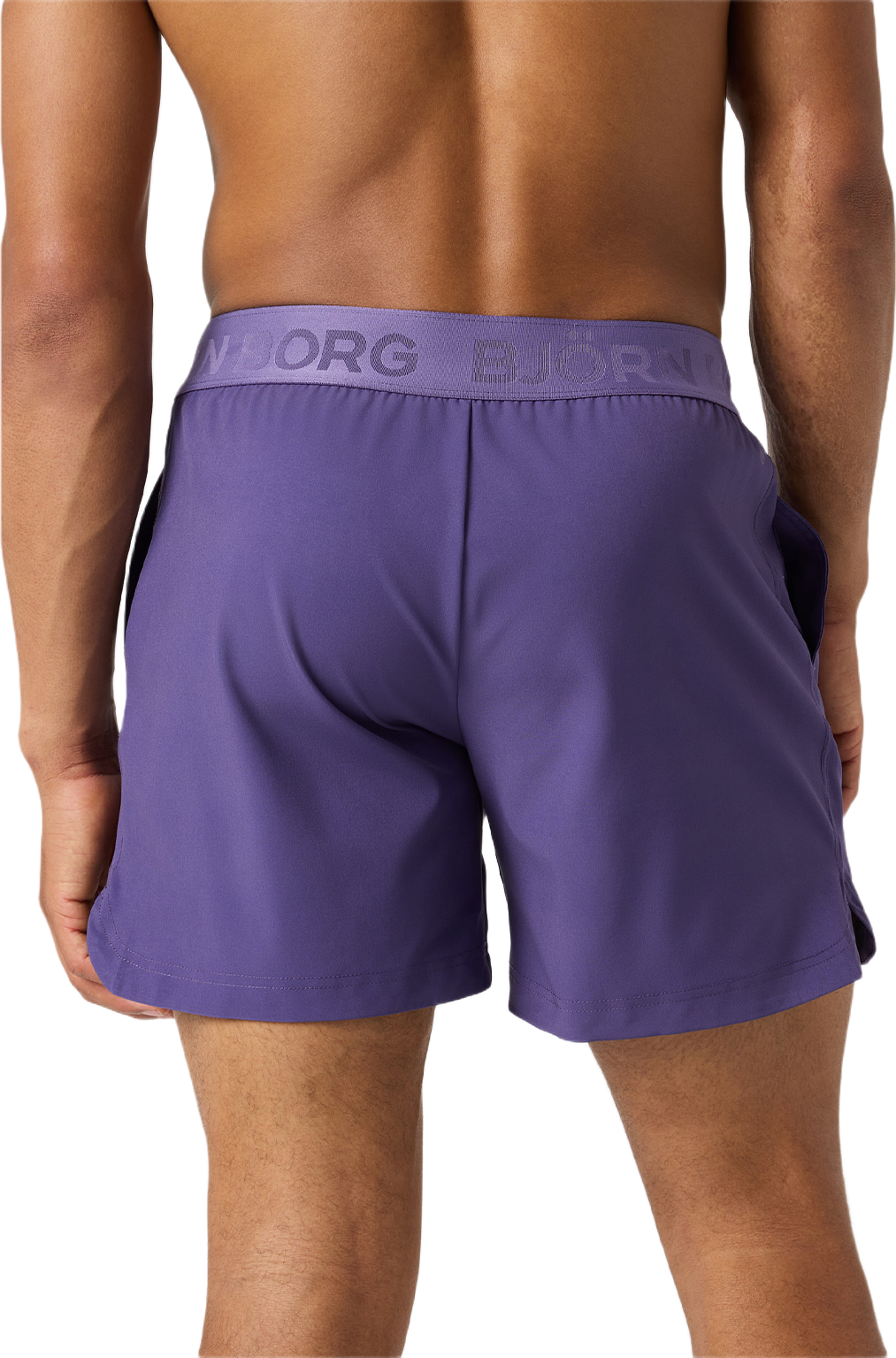 Borg 6" Shorts, från Björn Borg Sport, i färgen Mystical. Klicka för att öppna bilden i stort format