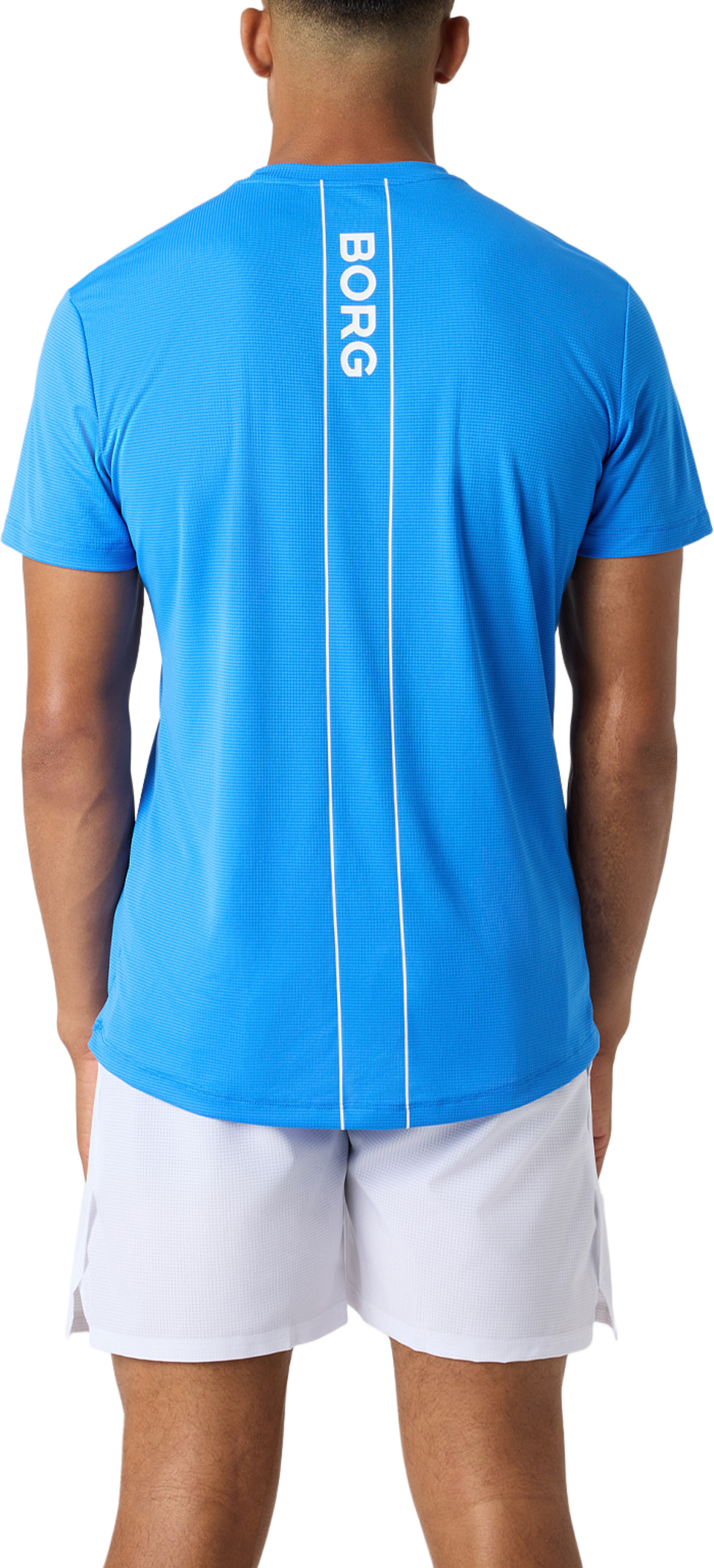 Ace Light T-Shirt, från Björn Borg Sport, i färgen Palace Blue. Klicka för att öppna bilden i stort format