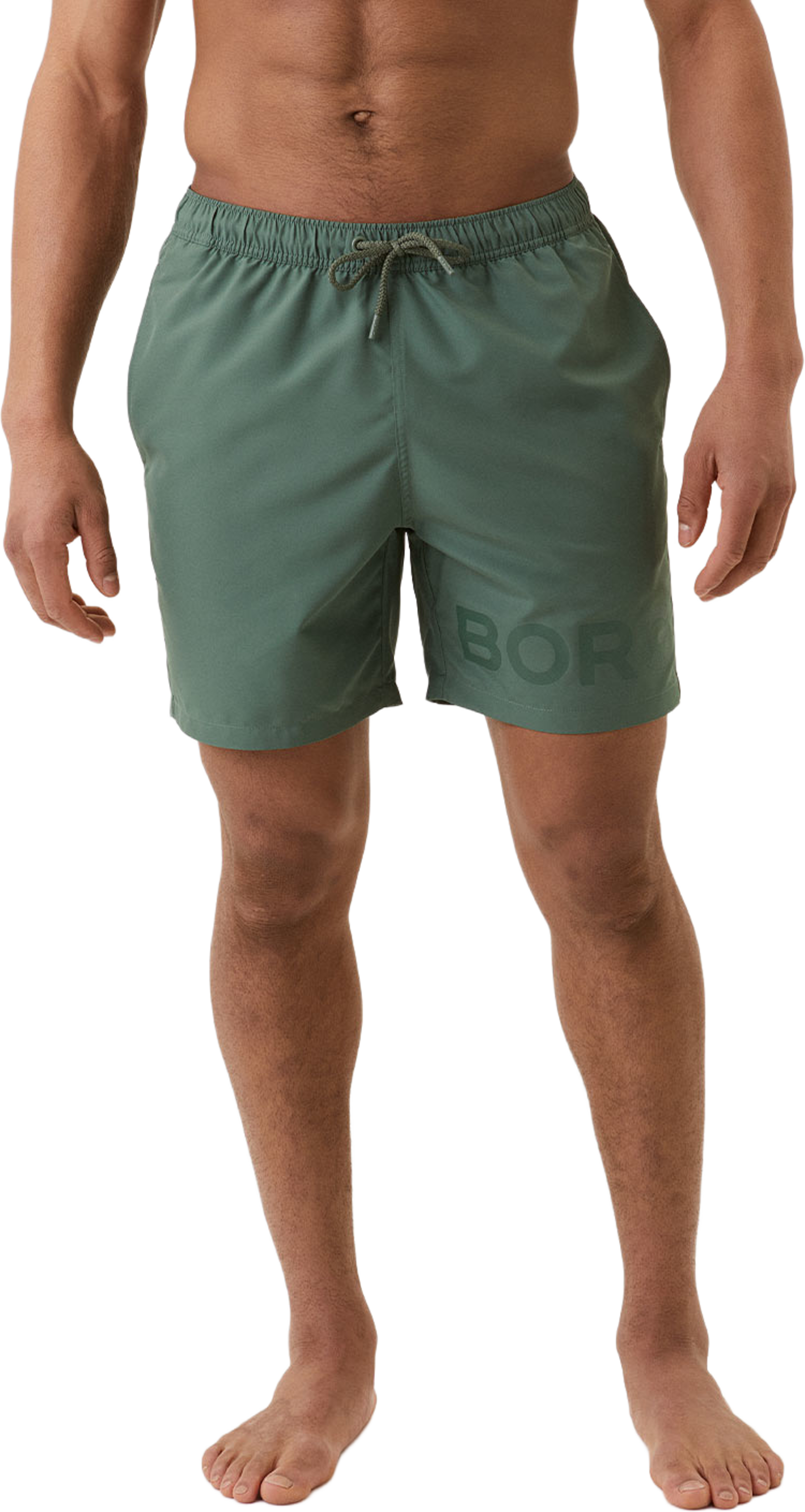 Borg Swim Shorts, från Björn Borg, i färgen Duck Green. Klicka för att öppna bilden i stort format
