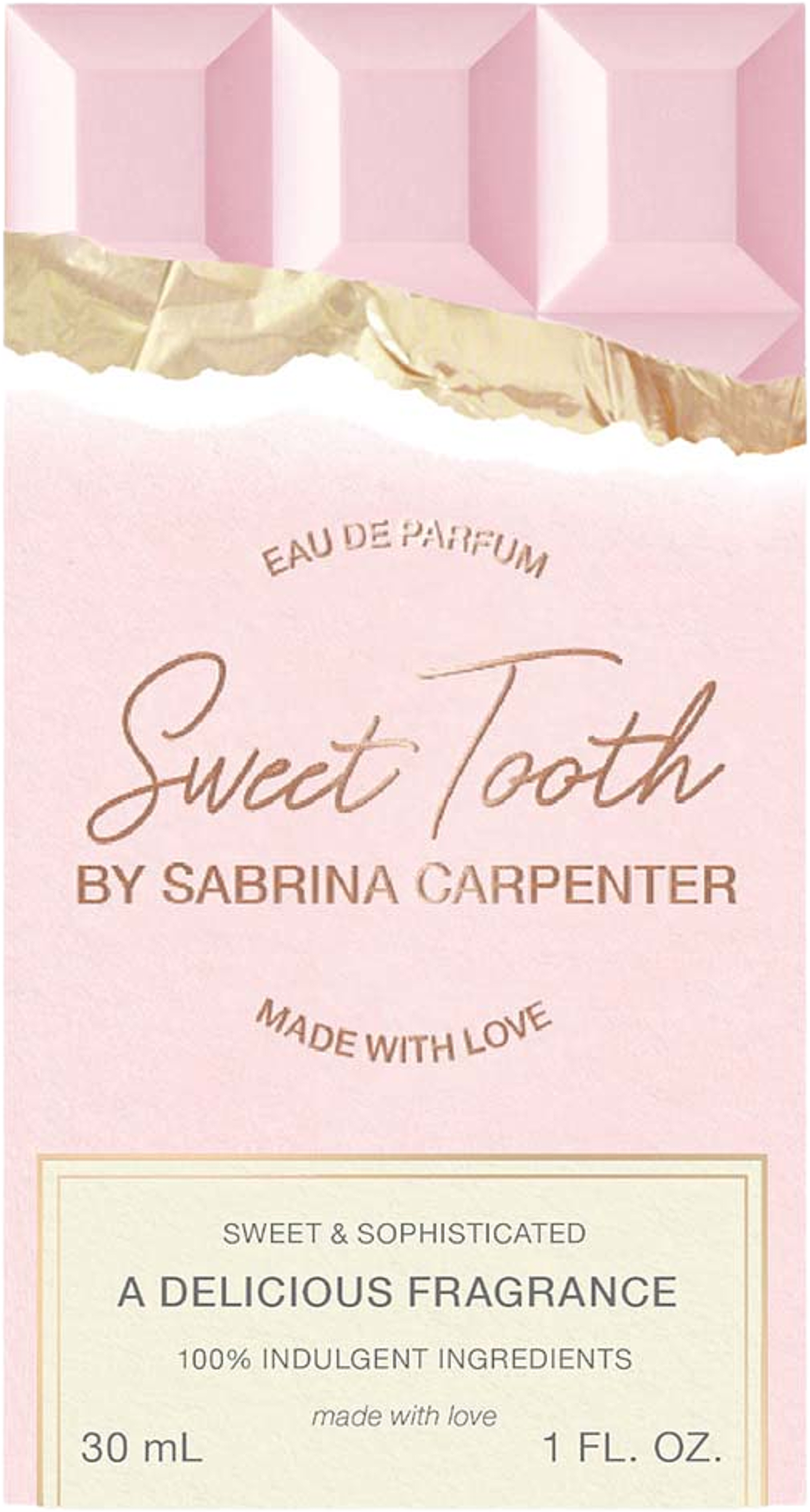 Sweet Tooth EdP, från Sabrina Carpenter. Klicka för att öppna bilden i stort format