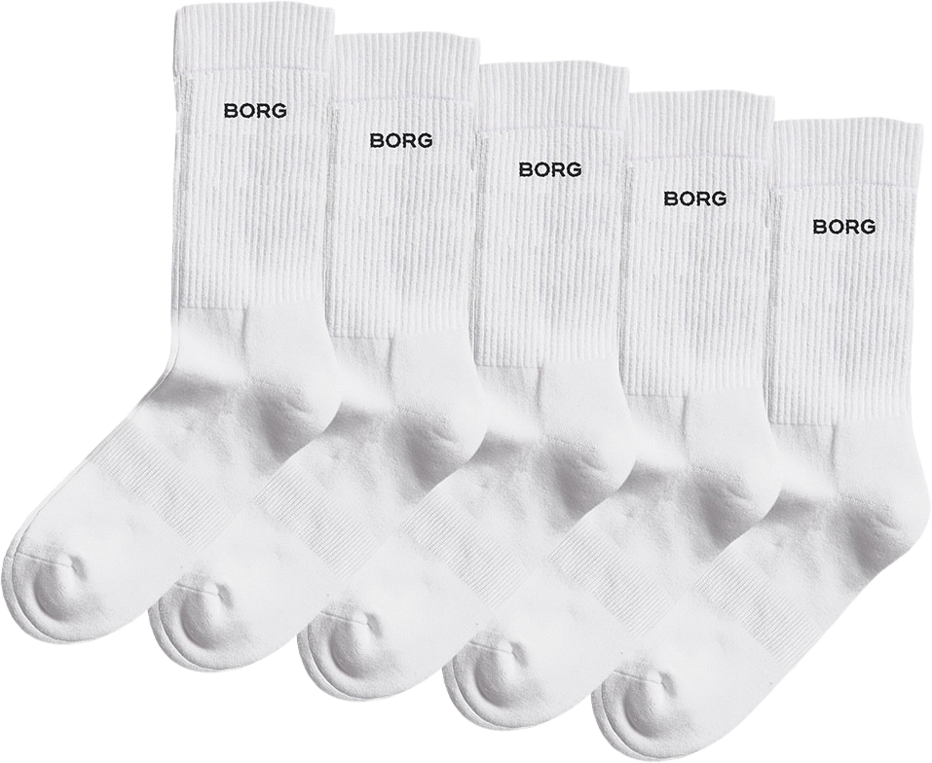 Essential Crew Sock 5-pack, från Björn Borg, i färgen Multipack 1. Klicka för att öppna bilden i stort format