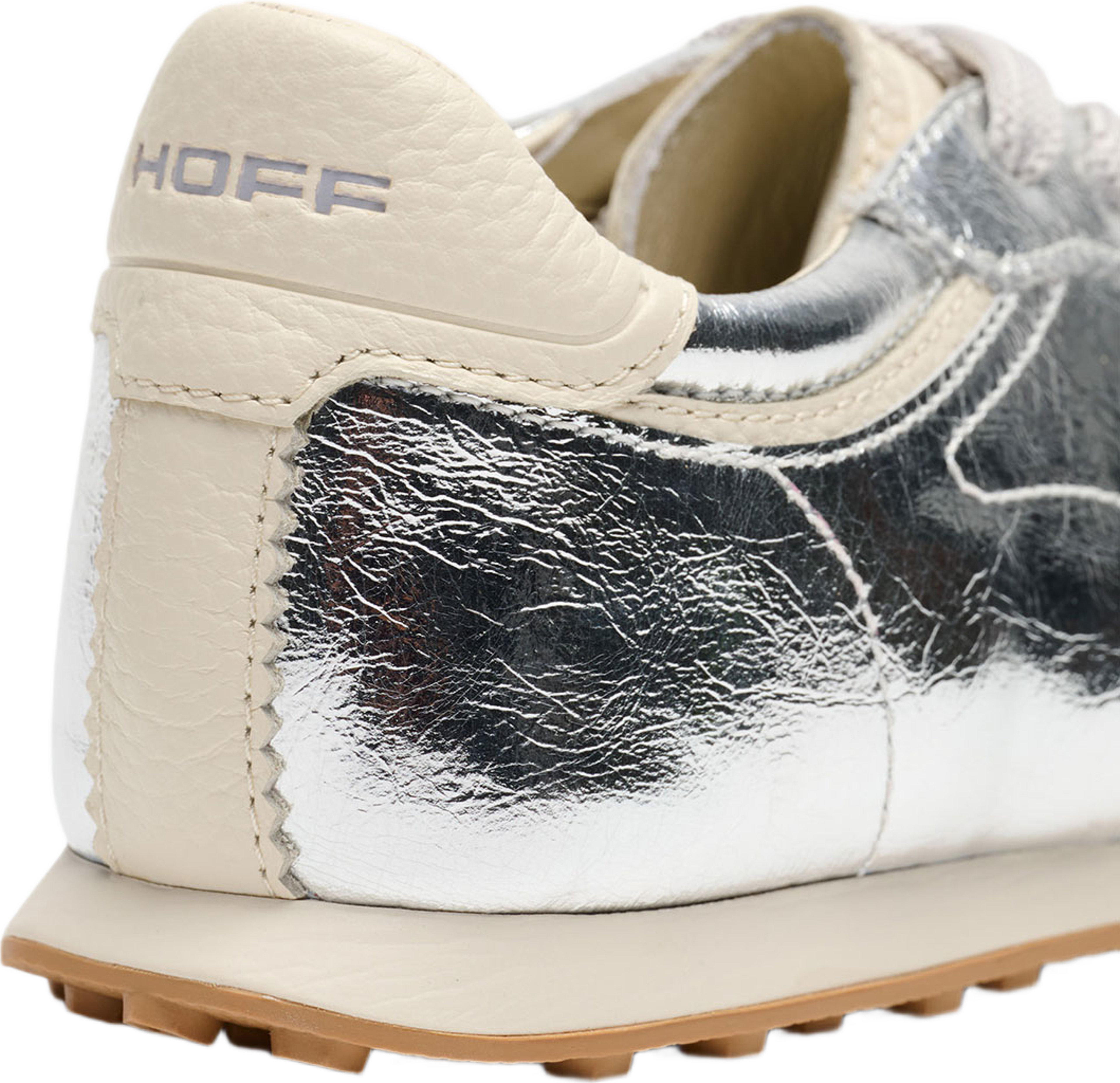 Bridge Full Leather Sneakers, från HOFF, i färgen Silver. Klicka för att öppna bilden i stort format