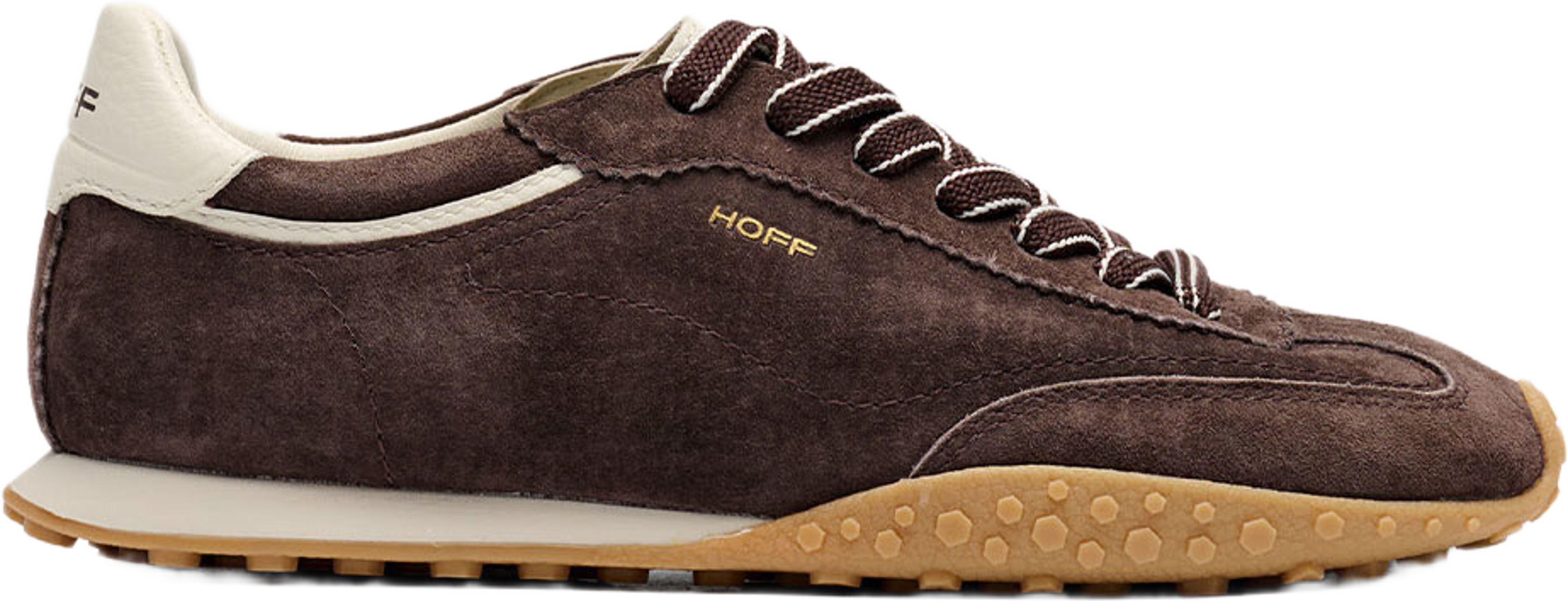 Bridge Full Leather Sneakers, från HOFF, i färgen Chocolate. Klicka för att öppna bilden i stort format