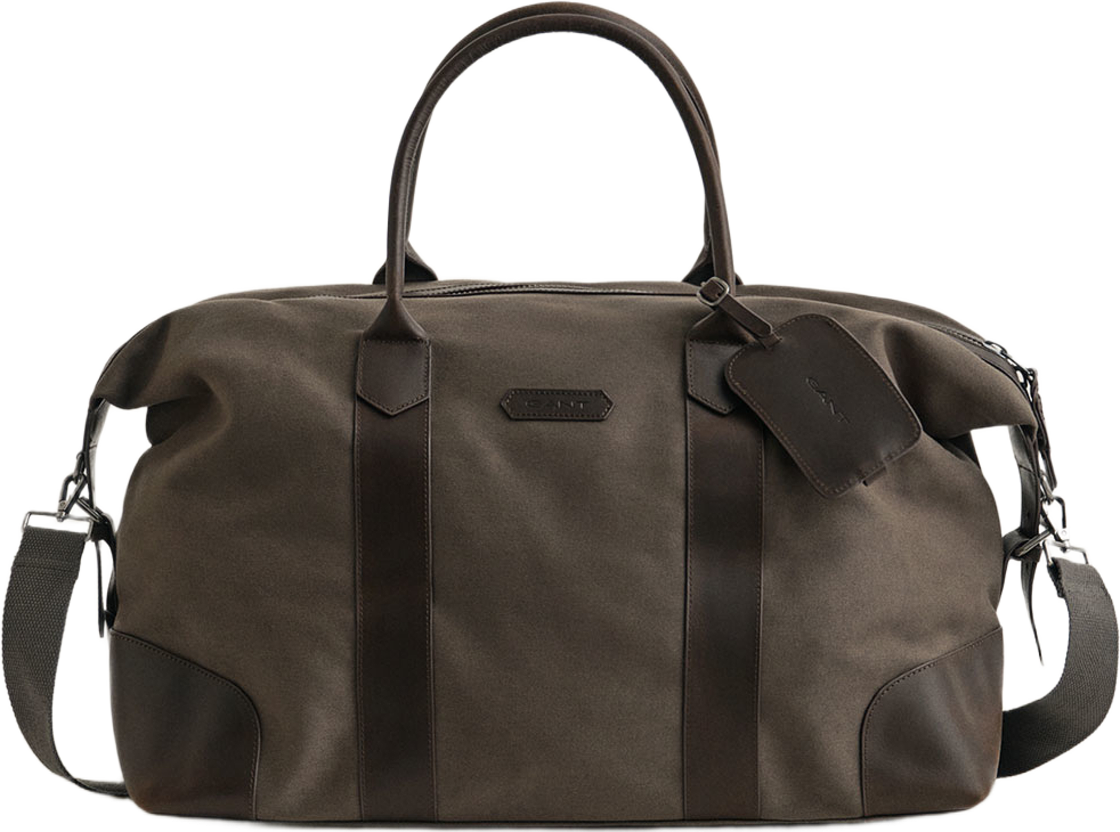 Modern Premium Duffle Bag, från GANT, i färgen Faded Taupe. Klicka för att öppna bilden i stort format