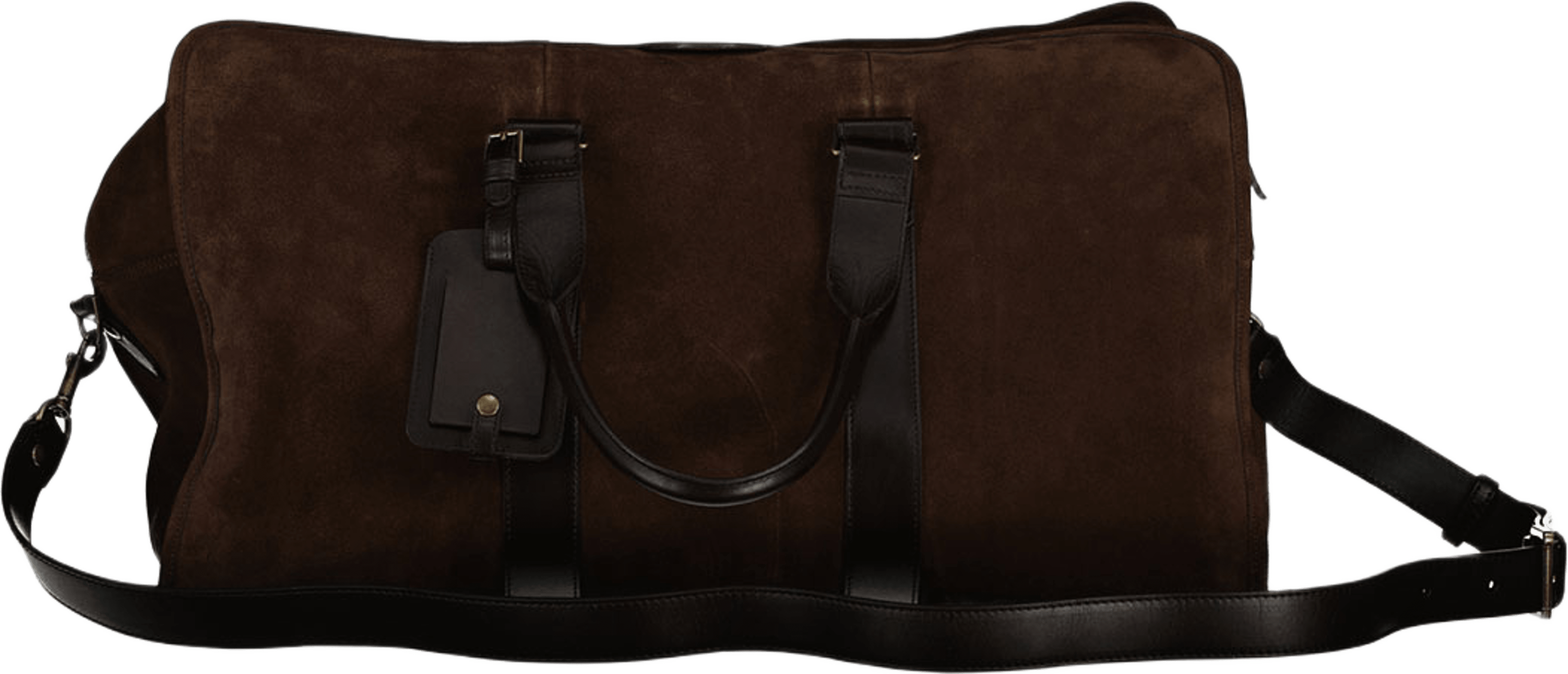 Suede Duffle Bag, från GANT, i färgen Soil Brown. Klicka för att öppna bilden i stort format