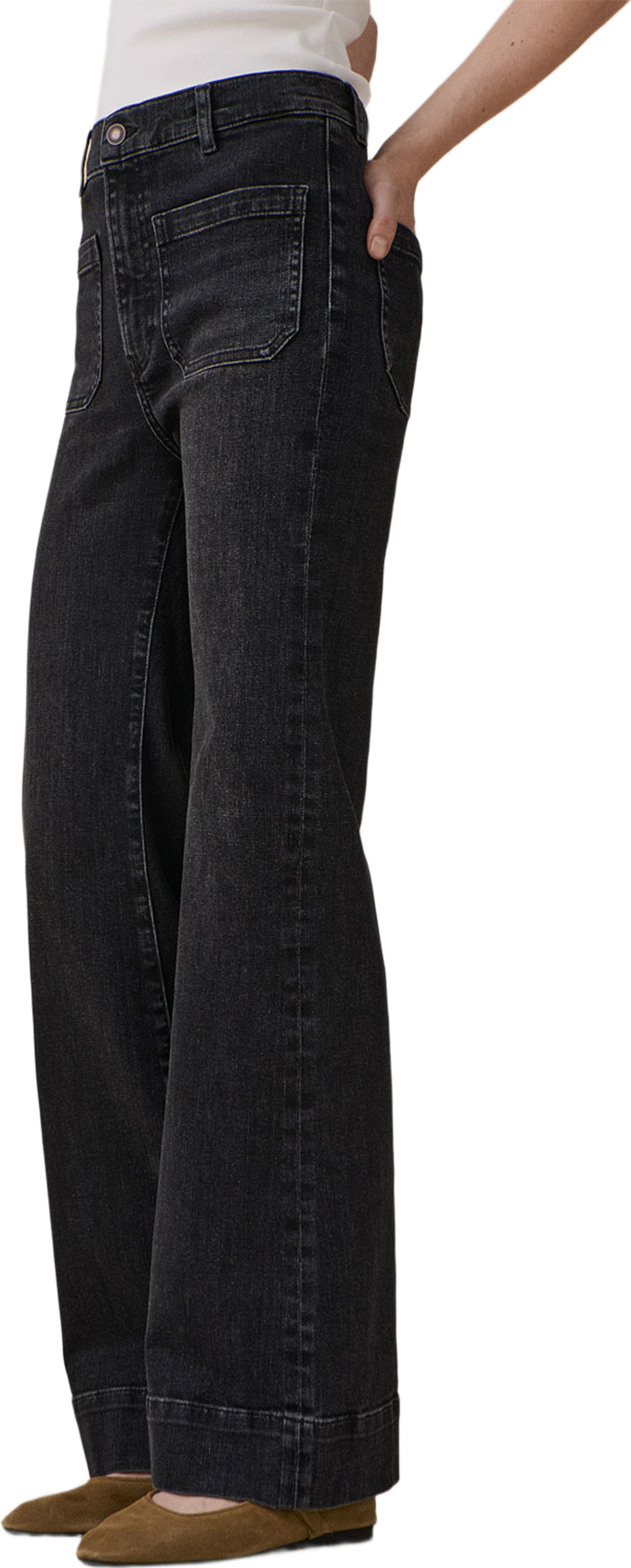 St Monica Jeans, från Jeanerica, i färgen Washed Black. Klicka för att öppna bilden i stort format