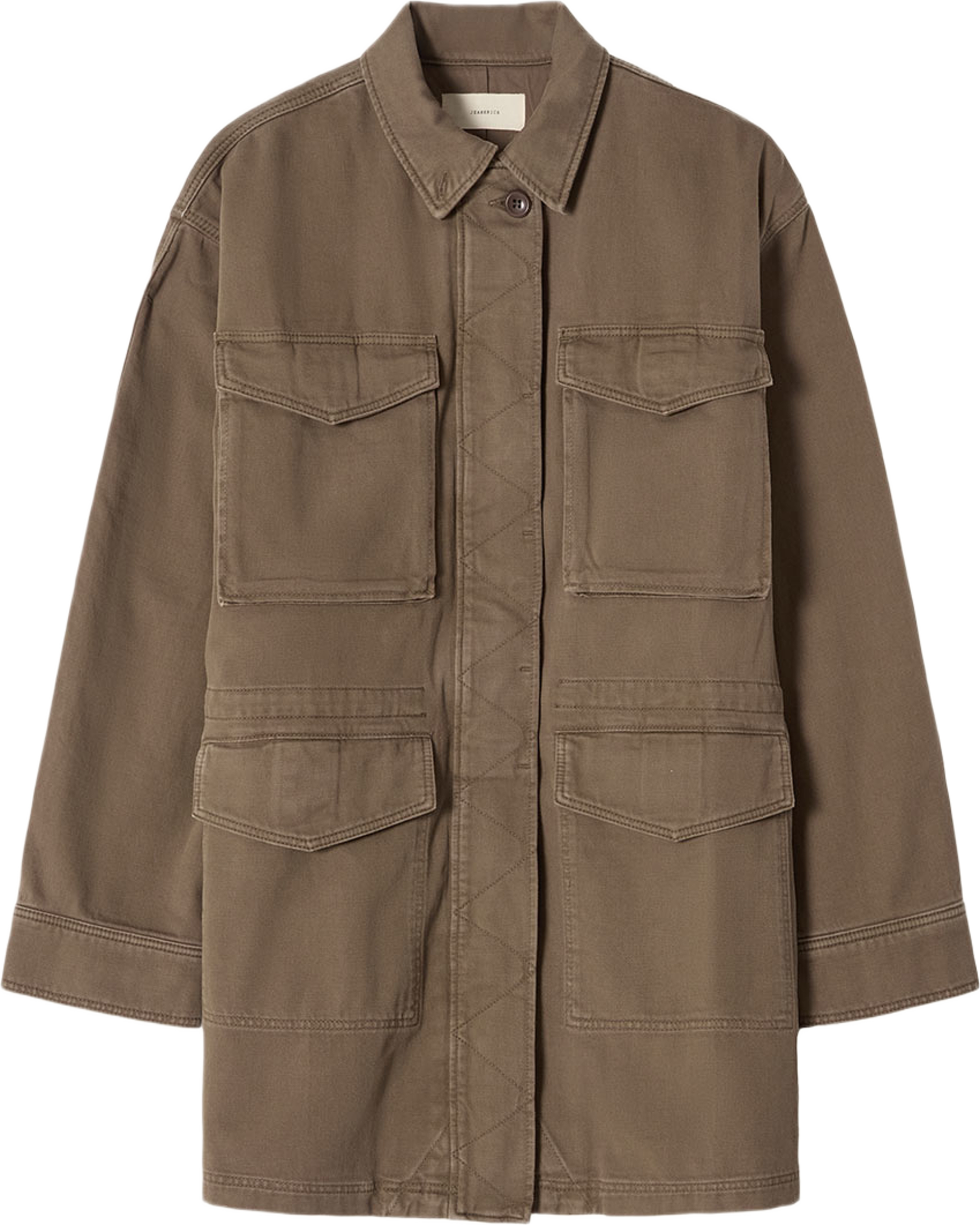 Alexa Jacket, från Jeanerica, i färgen Khaki Green. Klicka för att öppna bilden i stort format