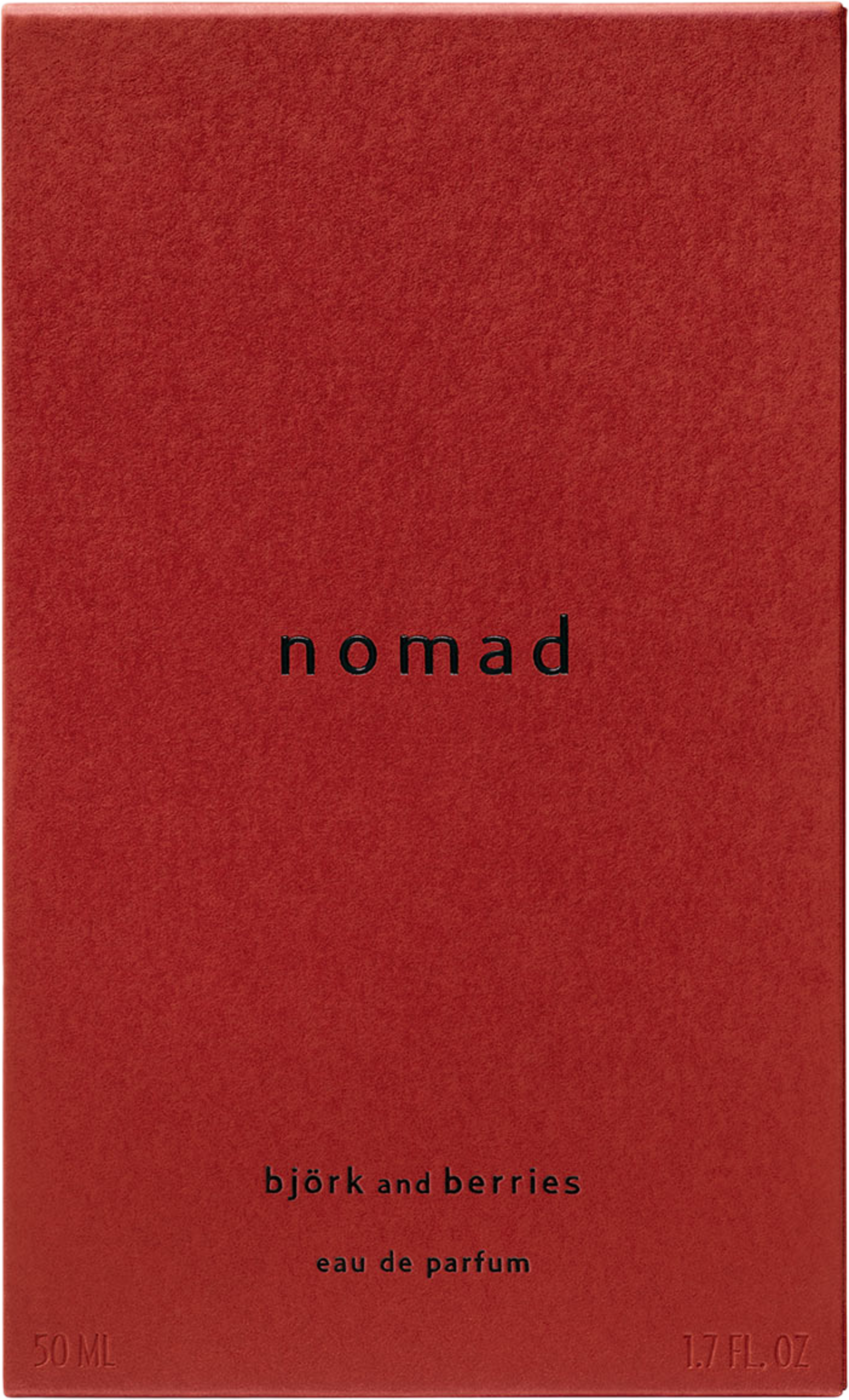 Nomad Eau de Parfum, från Björk & Berries. Klicka för att öppna bilden i stort format