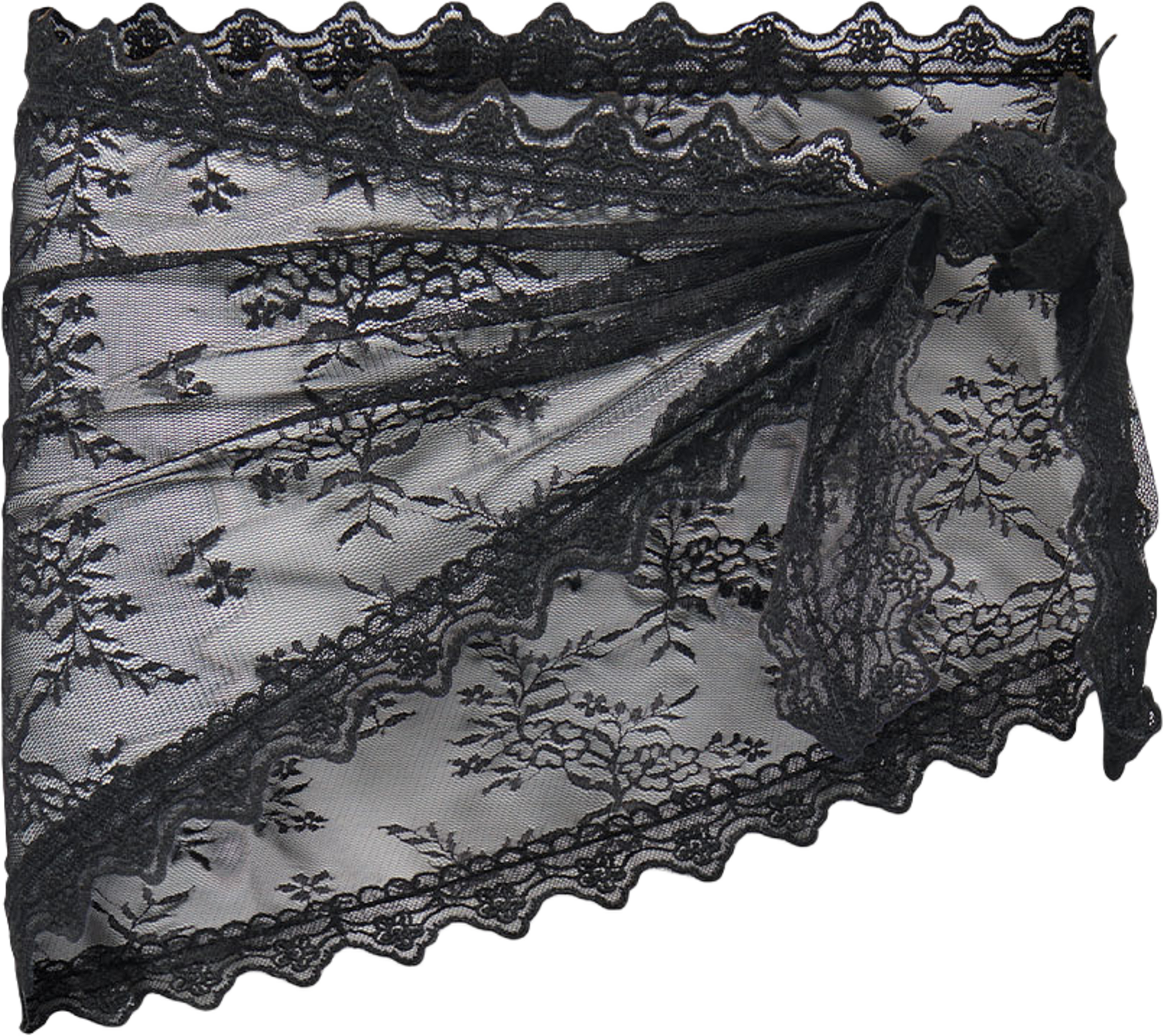 Safira Lace Scarf, från Only, i färgen Black. Klicka för att öppna bilden i stort format