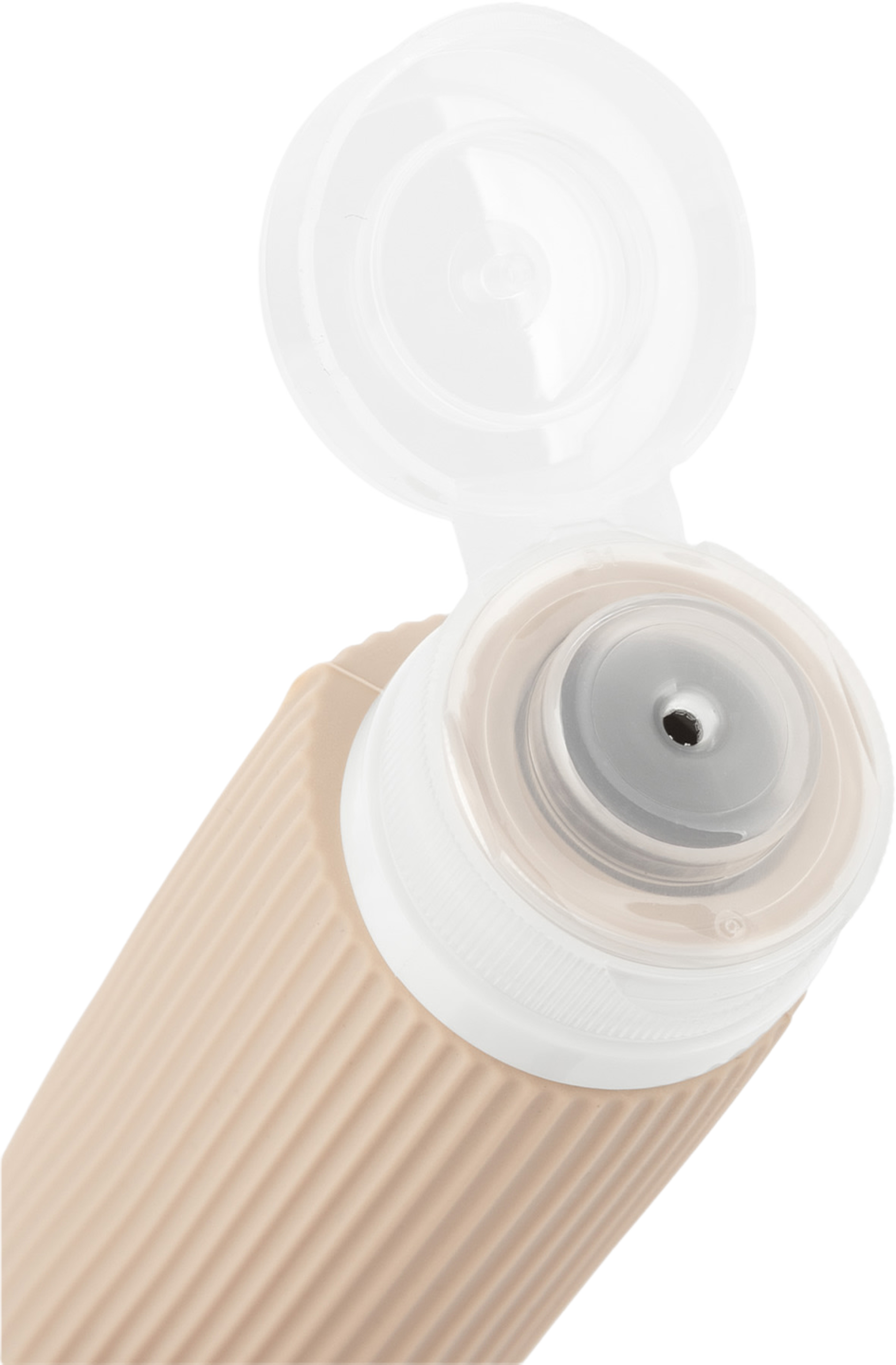 Reseflaska 100 ml, från Epic, i färgen Dustysand. Klicka för att öppna bilden i stort format