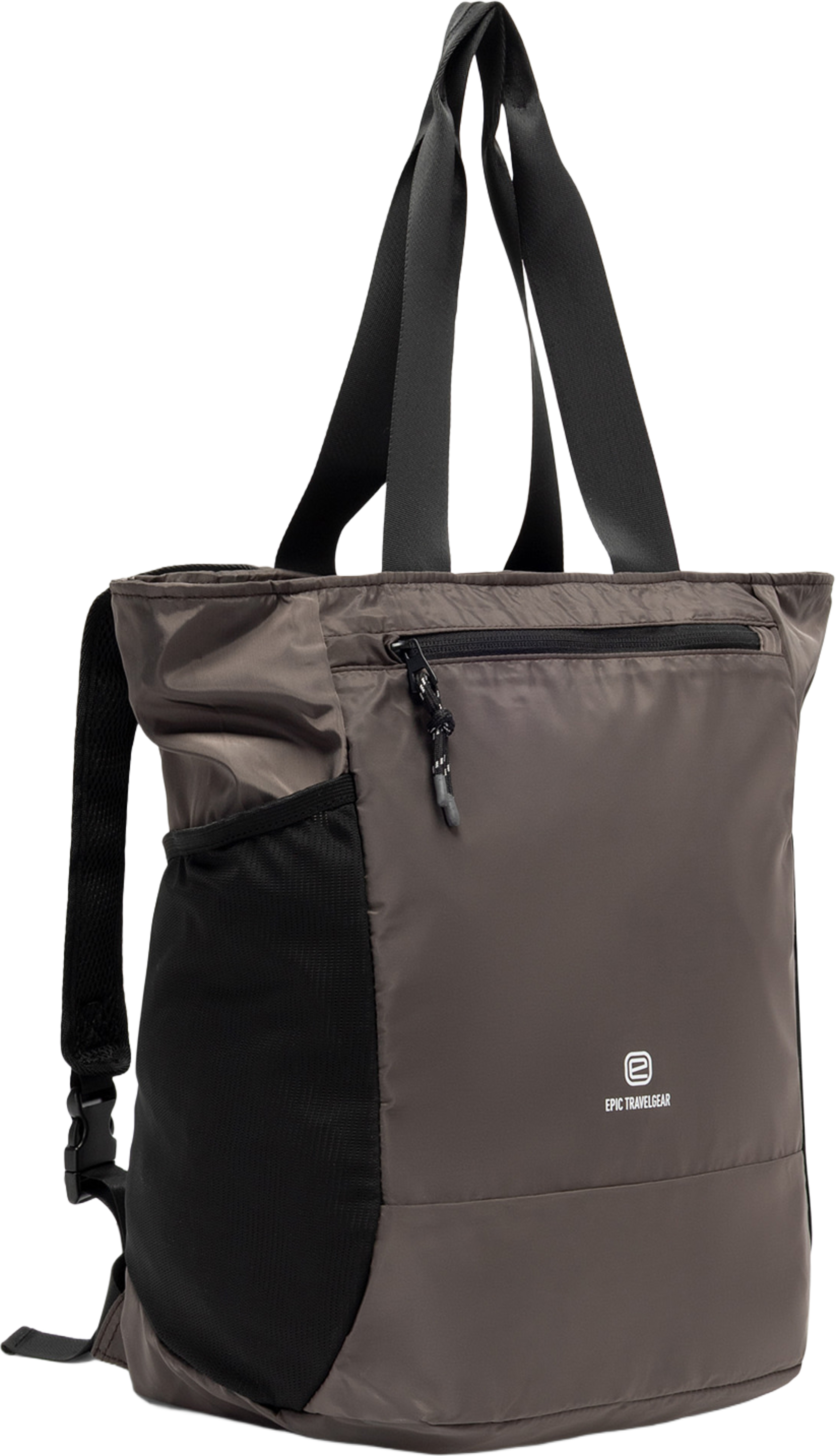 XPAK FLIGHT Foldable Tote backpack 24L, från Epic, i färgen Brown. Klicka för att öppna bilden i stort format