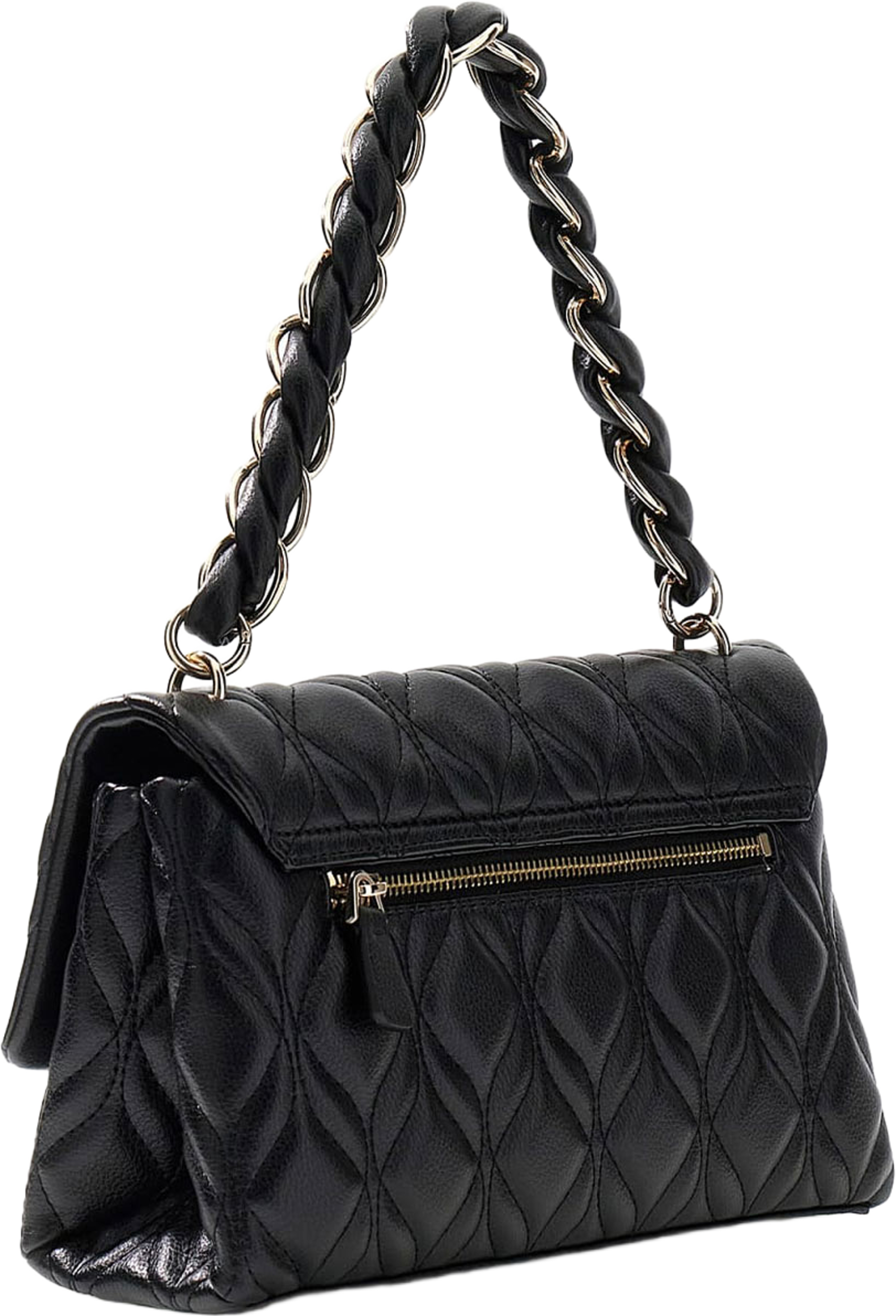 Maxine Flap Crossbody Bag, från Guess, i färgen Black. Klicka för att öppna bilden i stort format