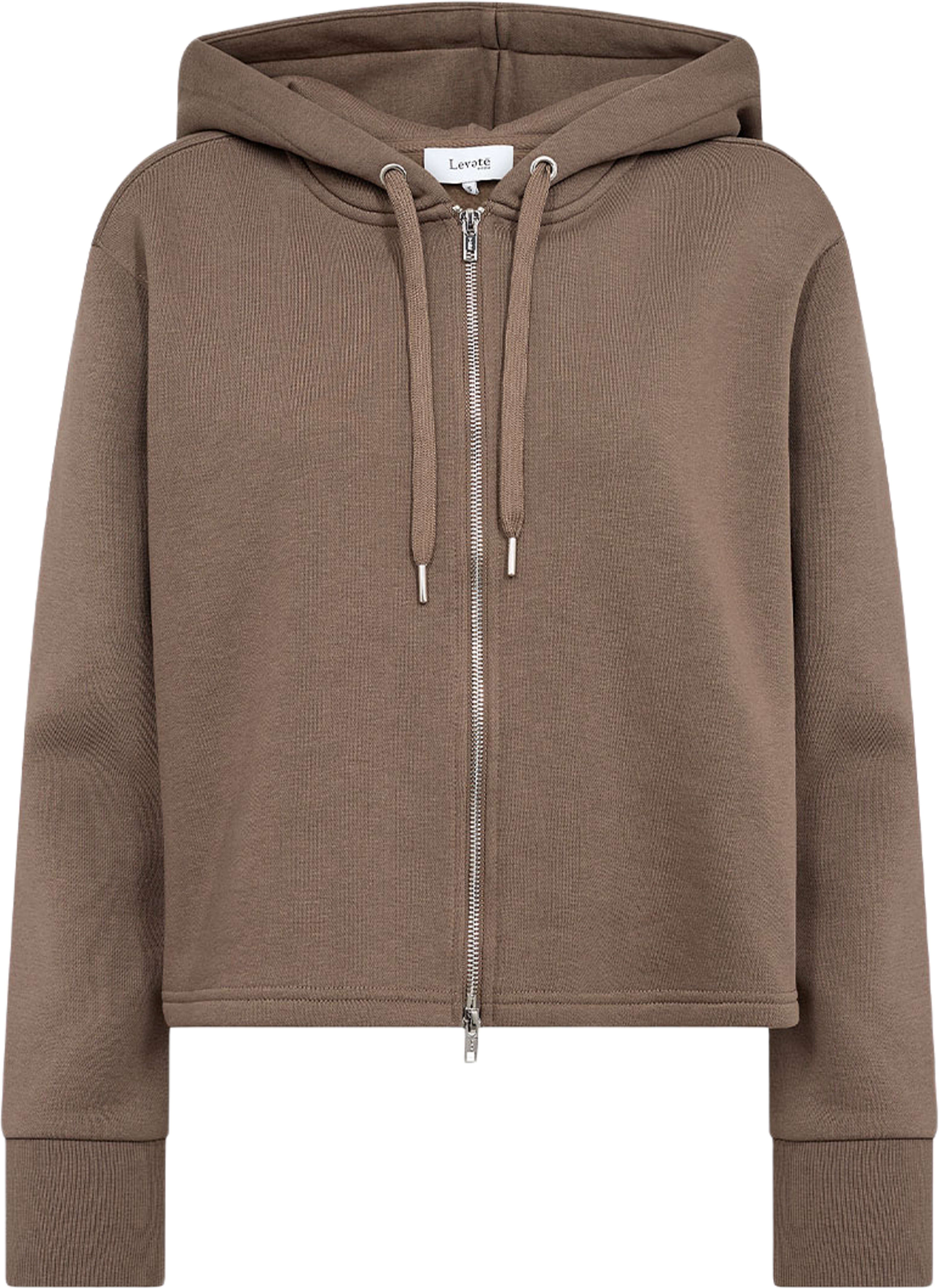 Nuka 9 Sweatshirt, från Leveté Room, i färgen Chocolate Chip. Klicka för att öppna bilden i stort format