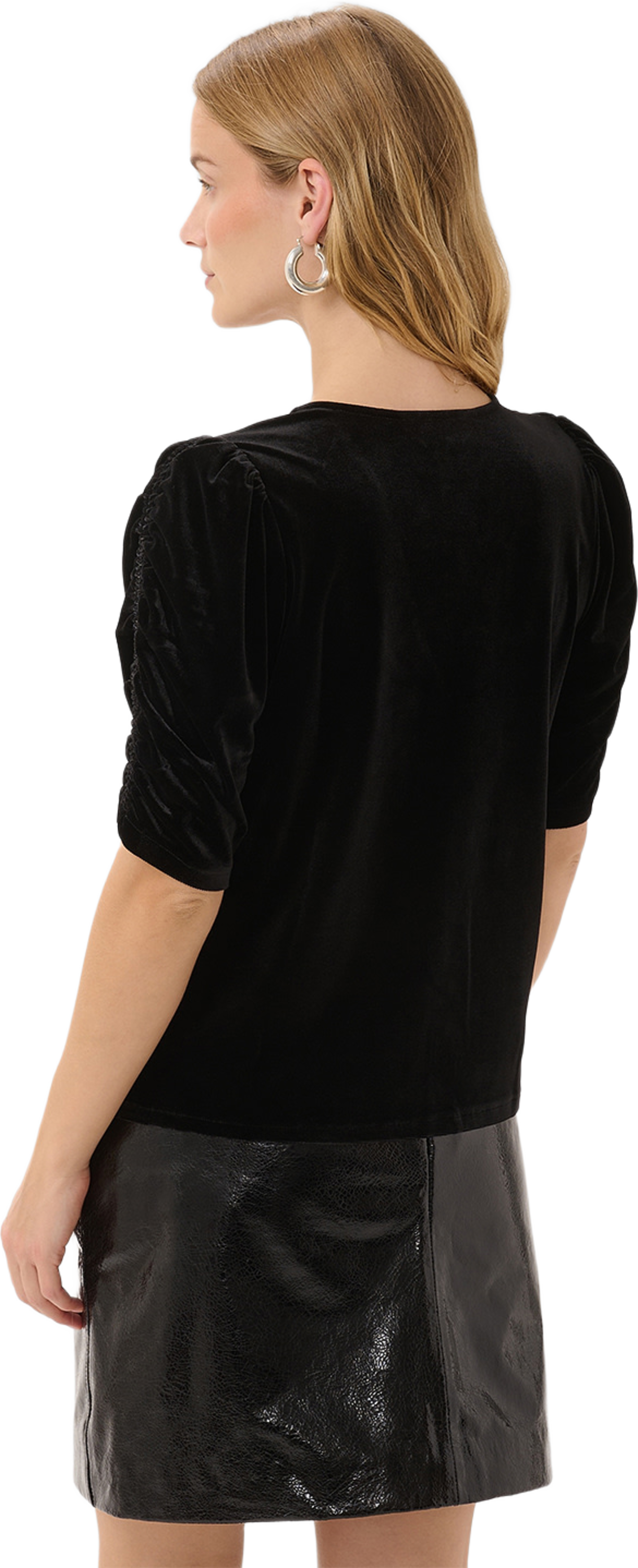 ValeriiaPW Blouse, från Part Two, i färgen Black. Klicka för att öppna bilden i stort format