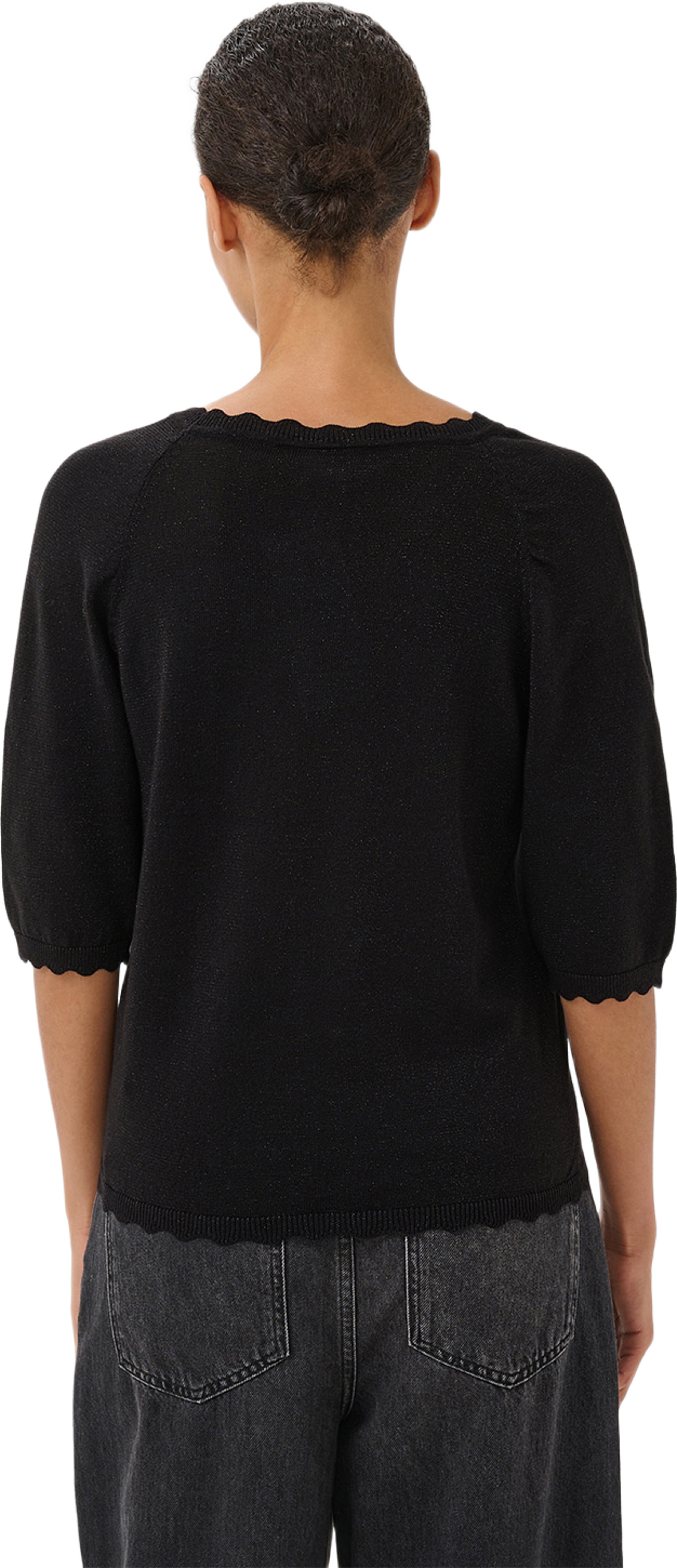 DotPW Pullover, från Part Two, i färgen Black With Lurex. Klicka för att öppna bilden i stort format