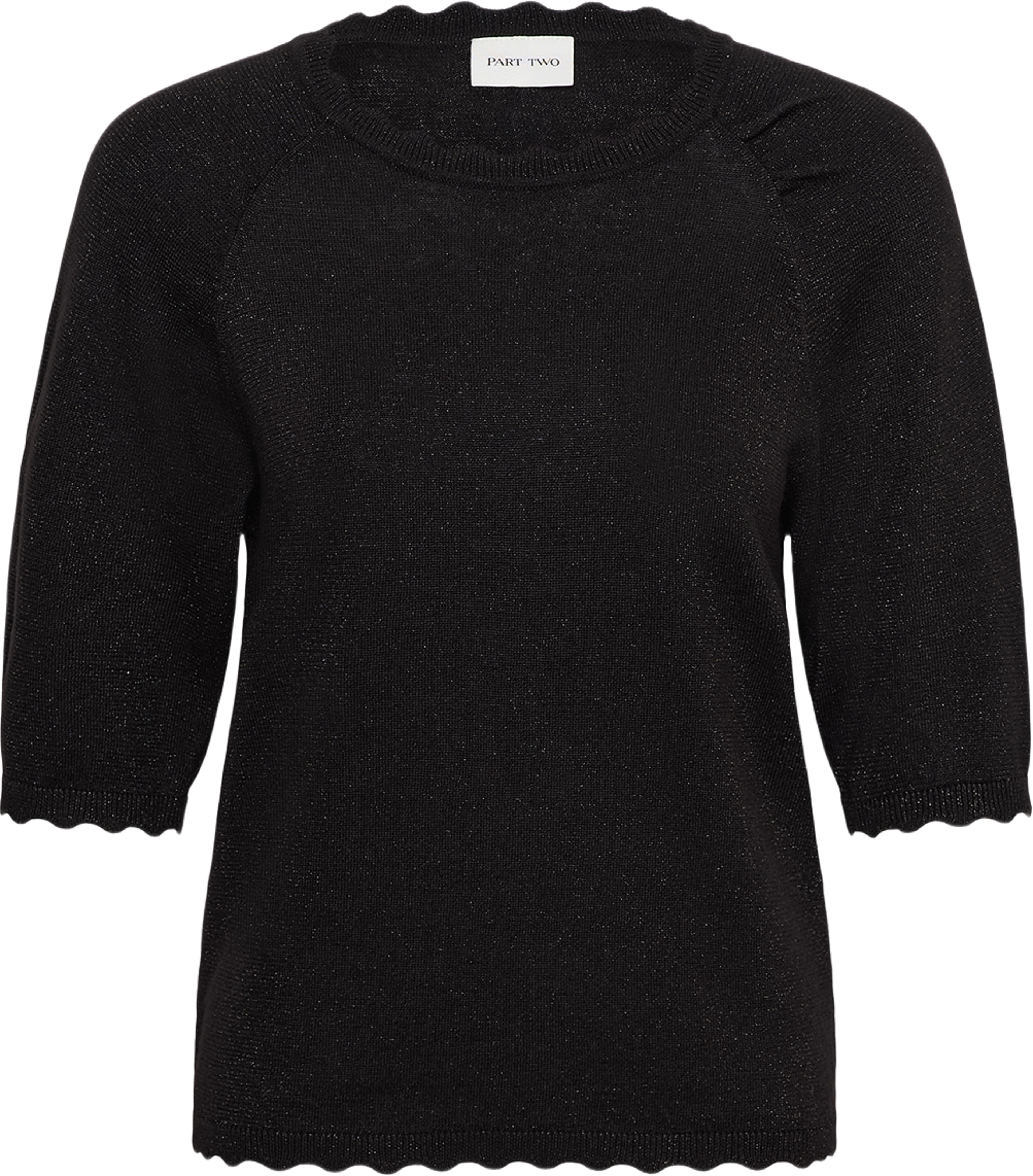 DotPW Pullover, från Part Two, i färgen Black With Lurex. Klicka för att öppna bilden i stort format