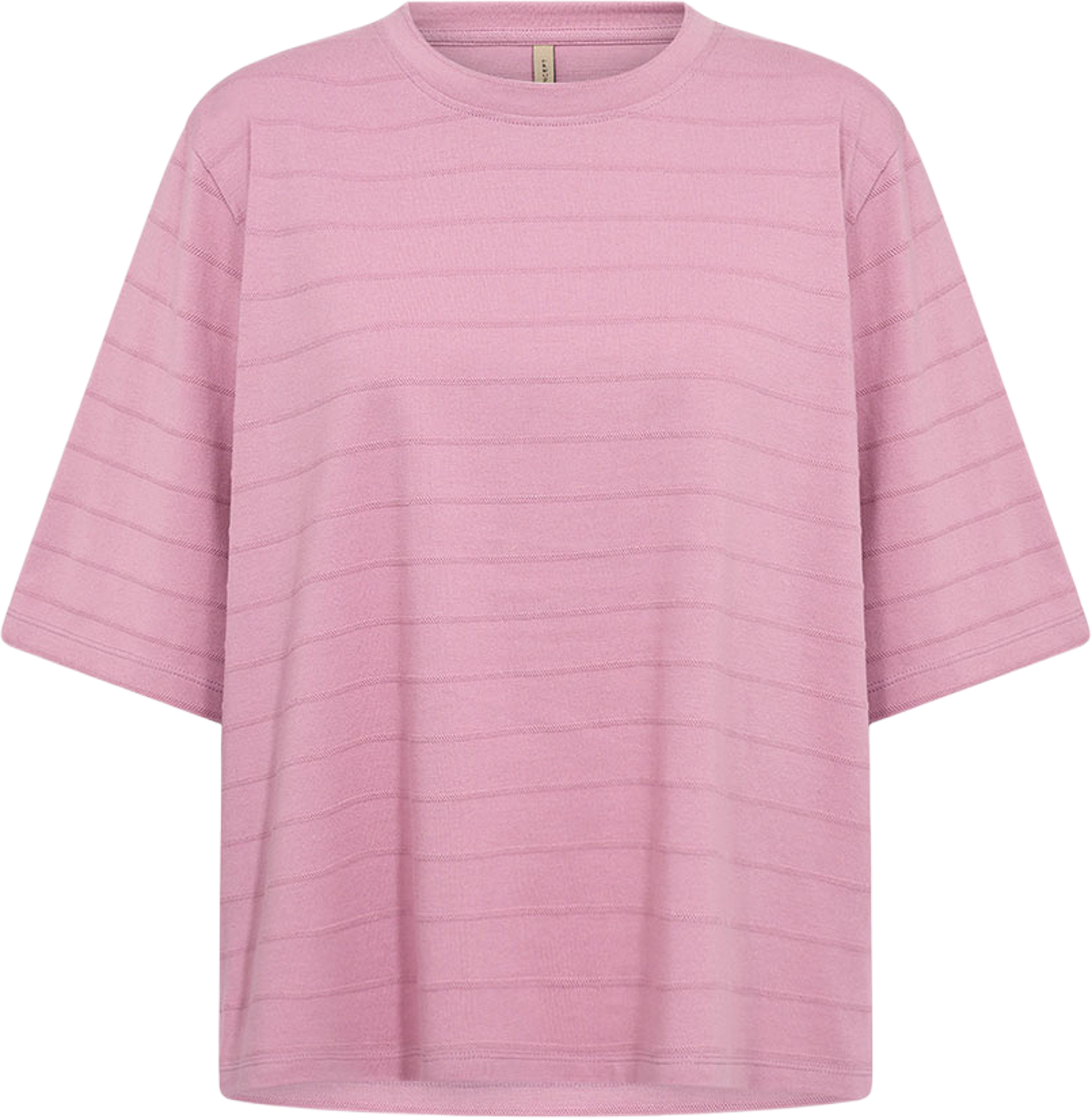 Gaiga 2 T-Shirt, från Soyaconcept, i färgen Mauve Orchid. Klicka för att öppna bilden i stort format