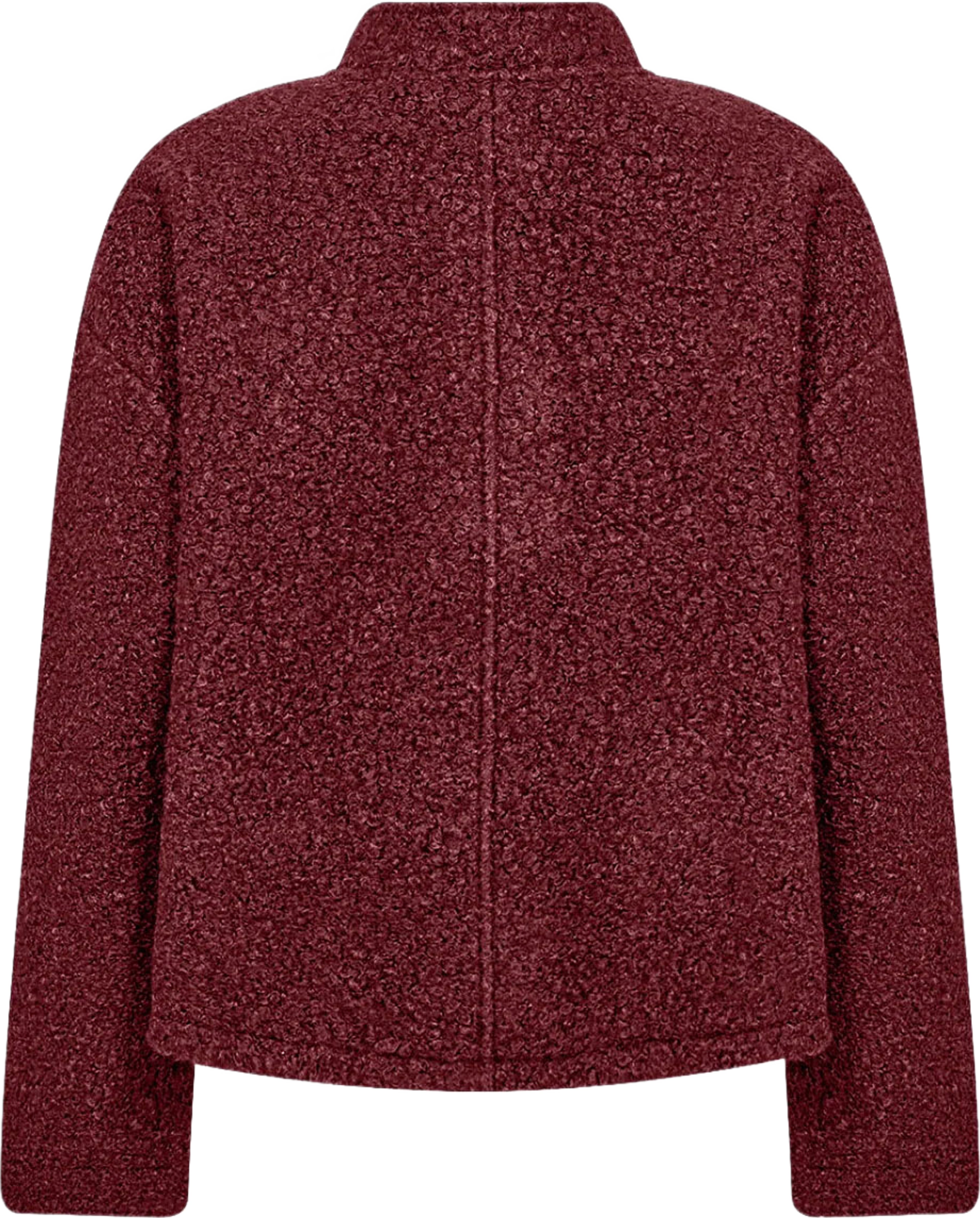 Sc-Shaima 1 Jacket, från Soyaconcept, i färgen Oxblood Red. Klicka för att öppna bilden i stort format