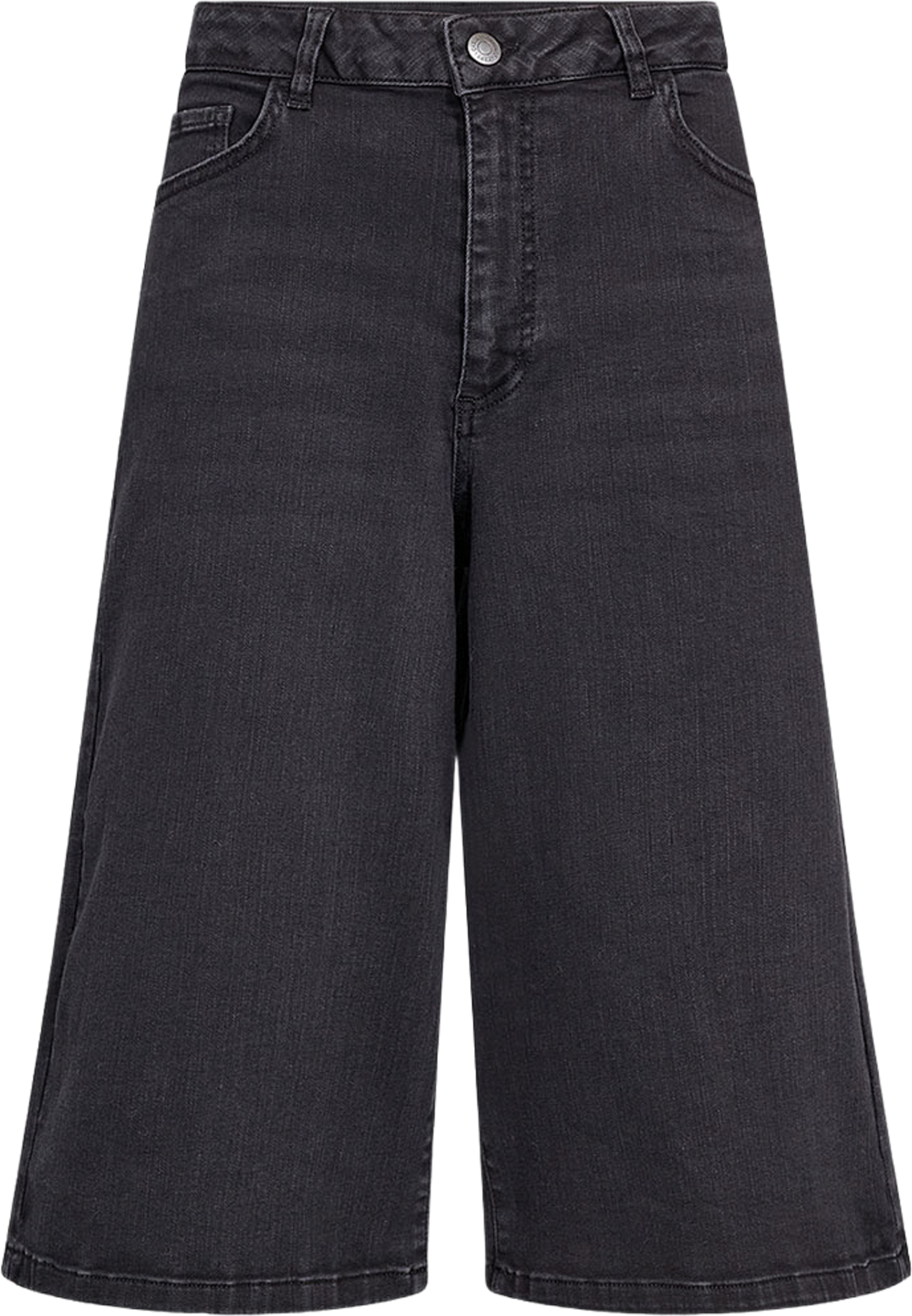 Kimberly 47-C Shorts, från Soyaconcept, i färgen Dark Grey Denim. Klicka för att öppna bilden i stort format