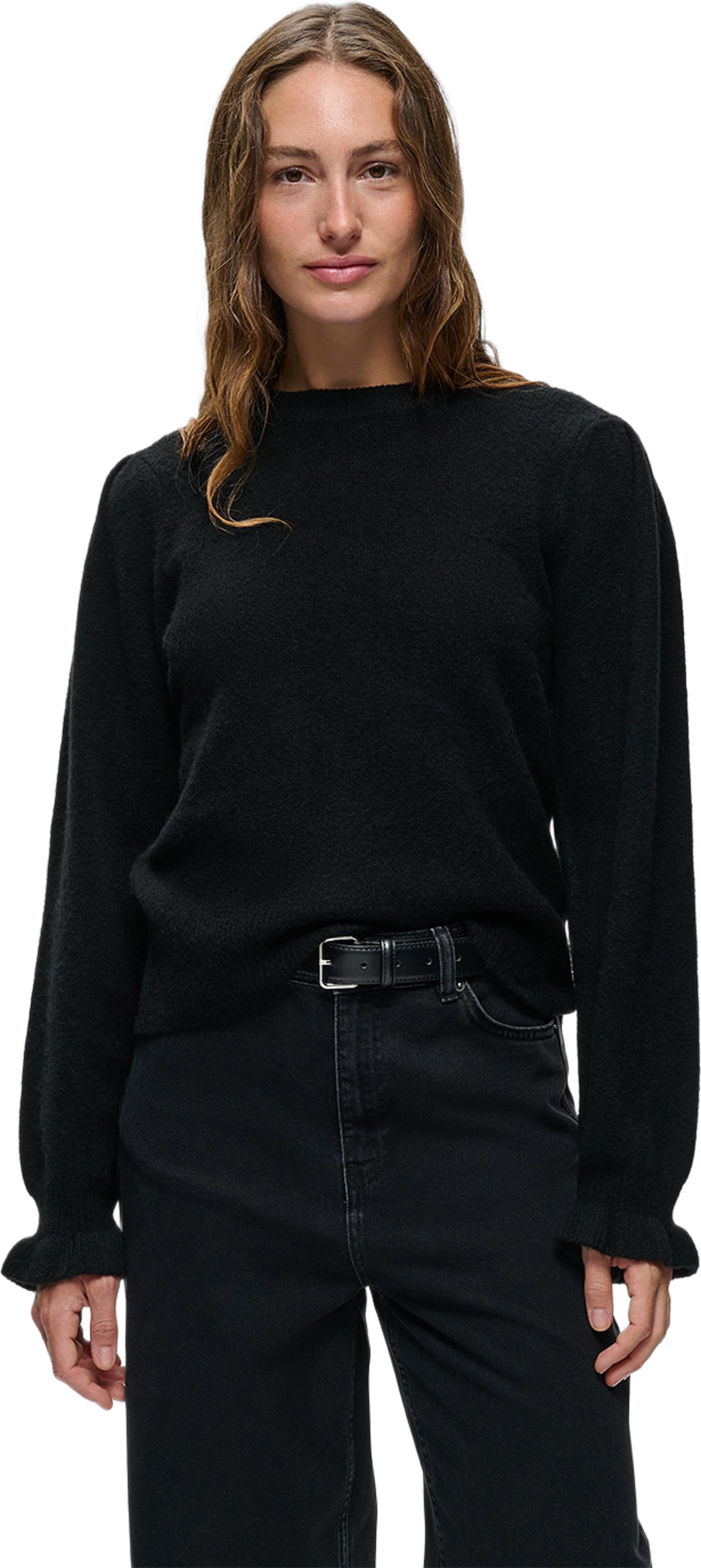 ElbieIW Pullover, från Inwear, i färgen Black. Klicka för att öppna bilden i stort format