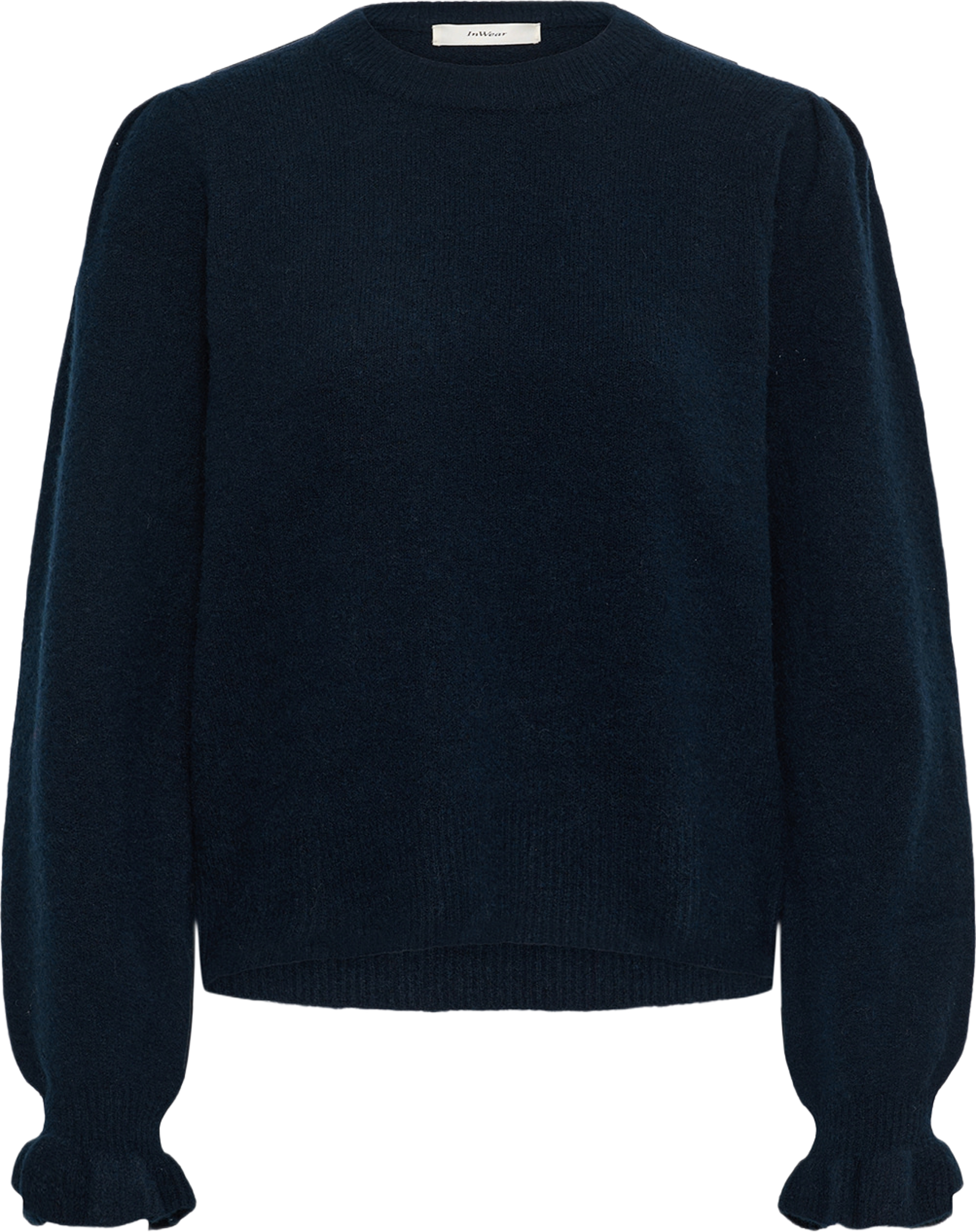 ElbieIW Pullover, från Inwear, i färgen Marine Blue. Klicka för att öppna bilden i stort format