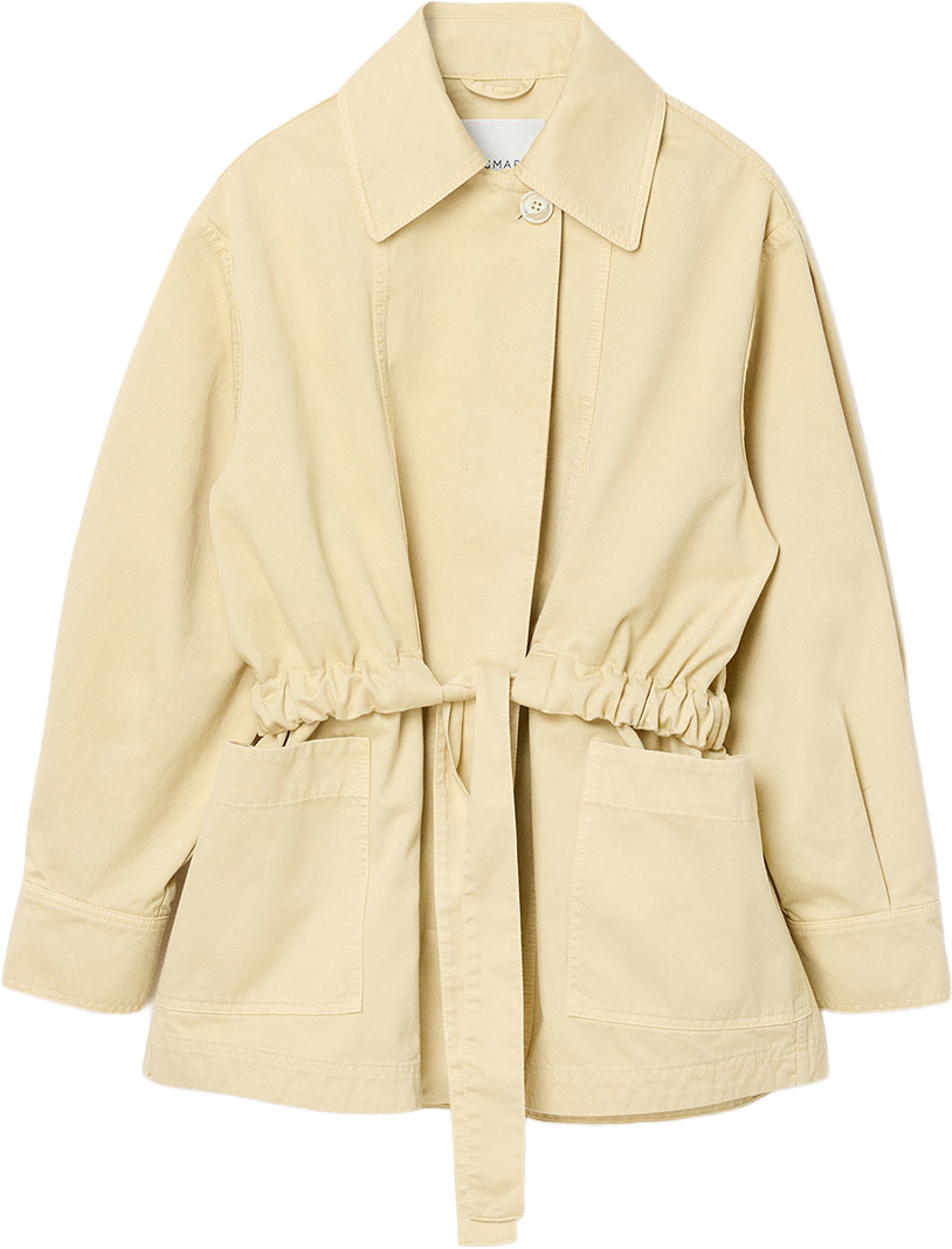 Field Cotton Jacket, från Dagmar, i färgen Almond cream. Klicka för att öppna bilden i stort format