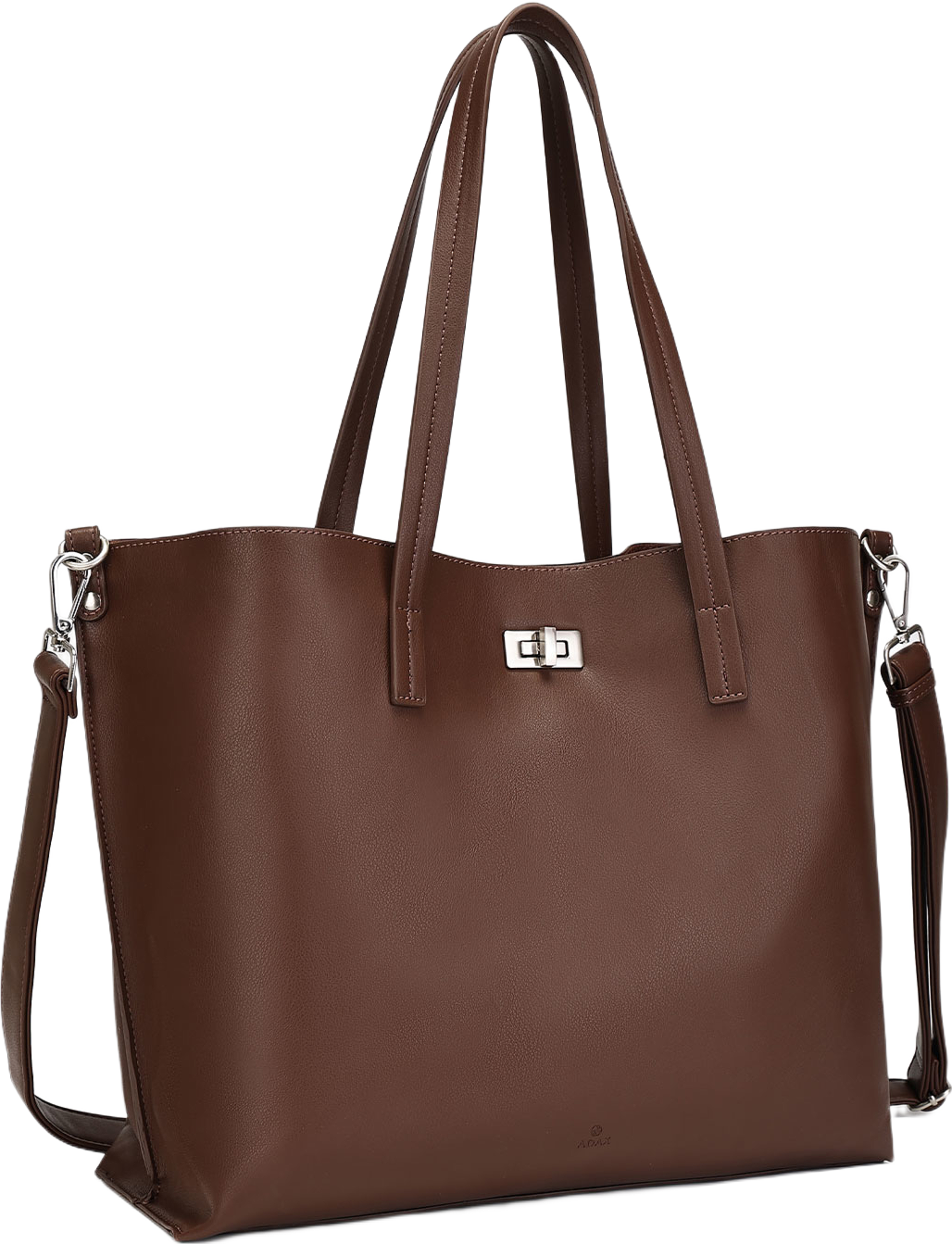 Chelsea Shopper Bag, från Adax, i färgen Dark Brown. Klicka för att öppna bilden i stort format
