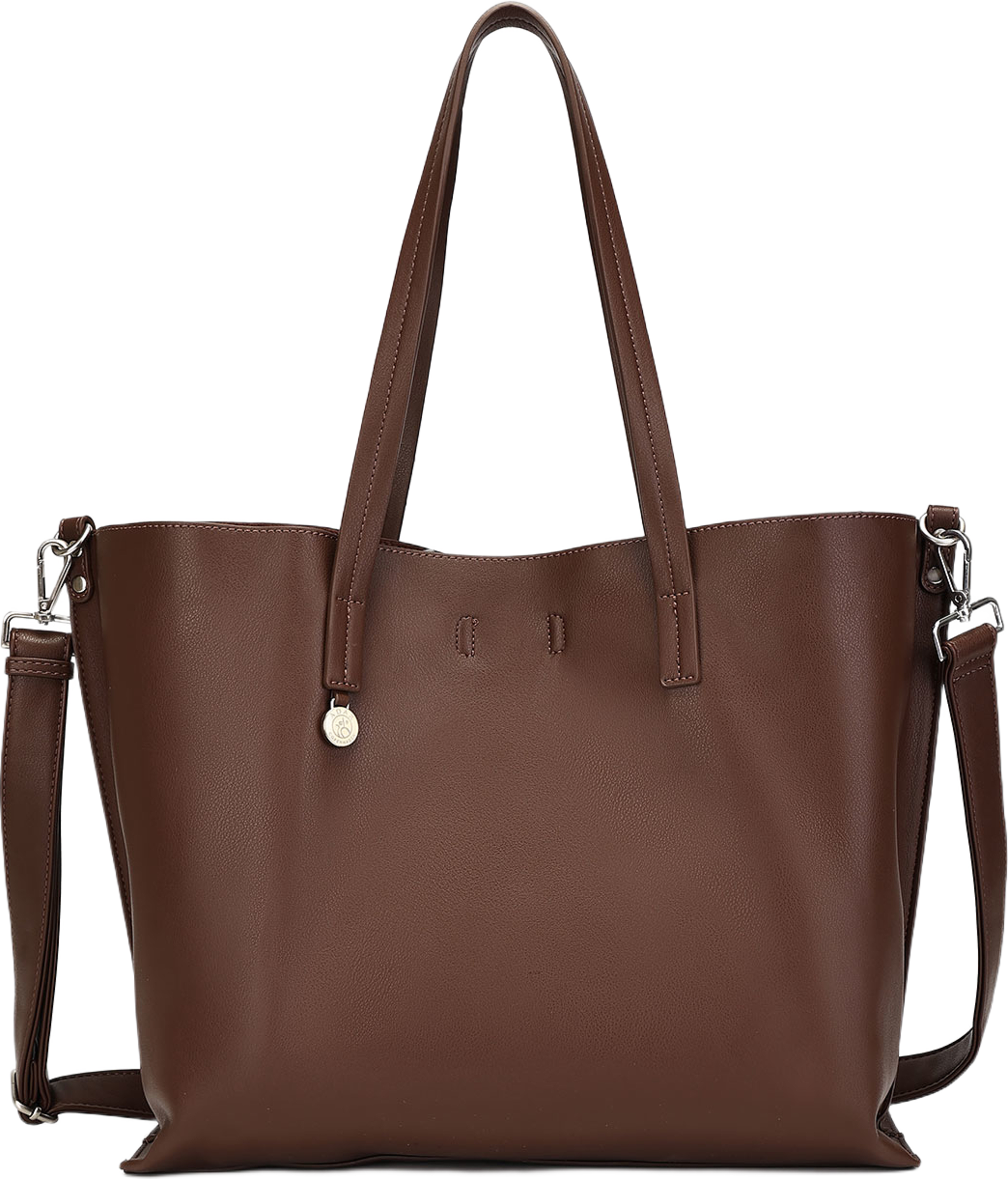 Chelsea Shopper Bag, från Adax, i färgen Dark Brown. Klicka för att öppna bilden i stort format