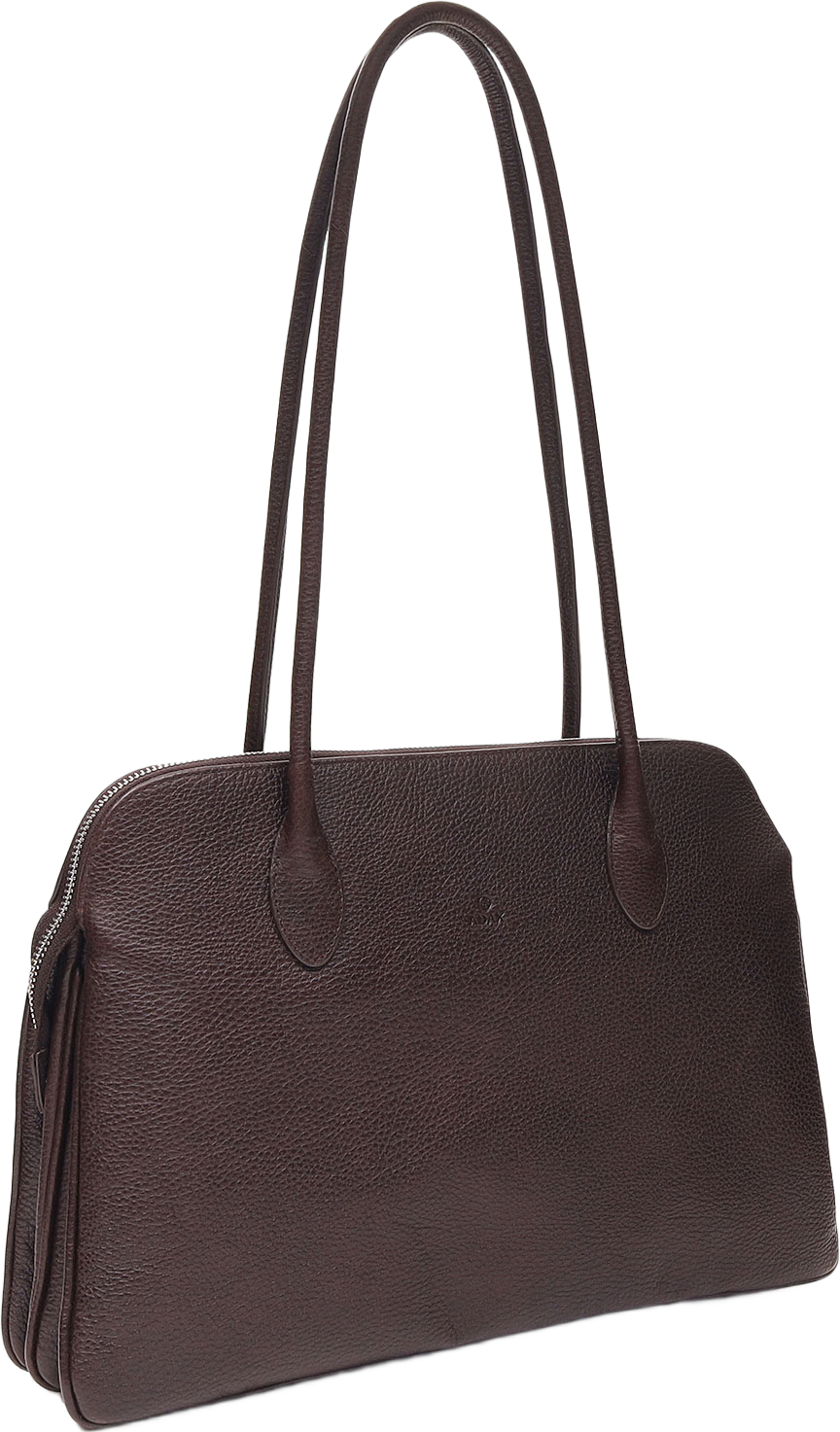 Maria Handbag, från Adax, i färgen Chocolate. Klicka för att öppna bilden i stort format