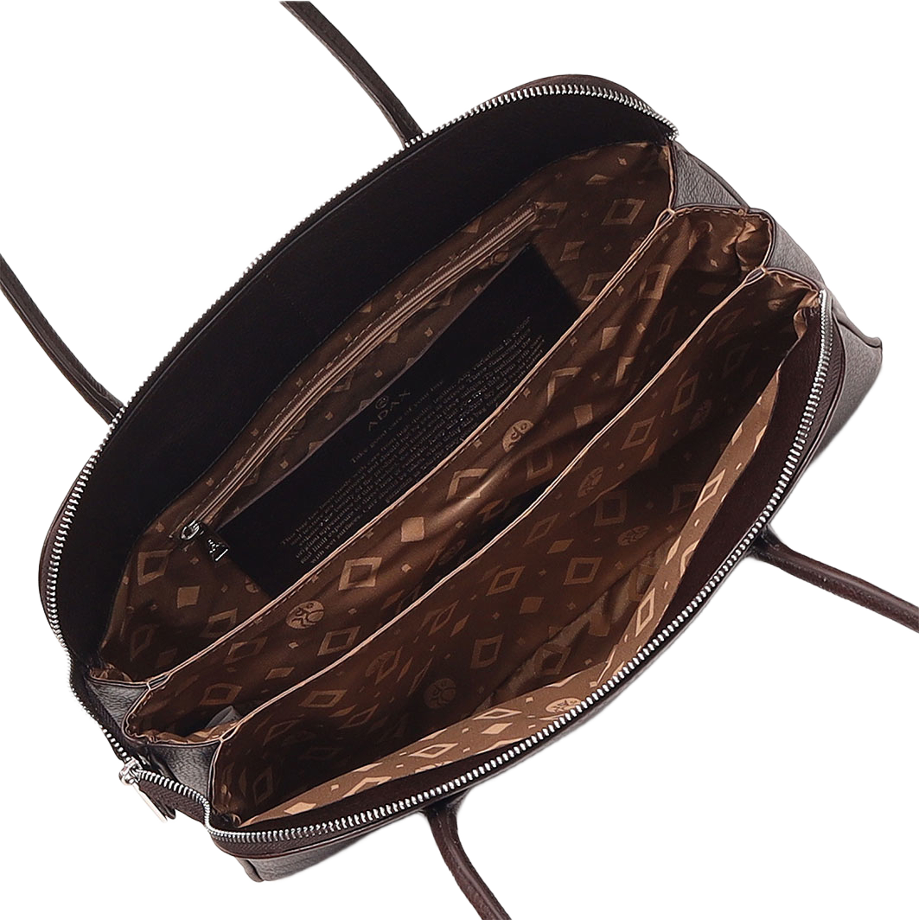 Maria Handbag, från Adax, i färgen Chocolate. Klicka för att öppna bilden i stort format