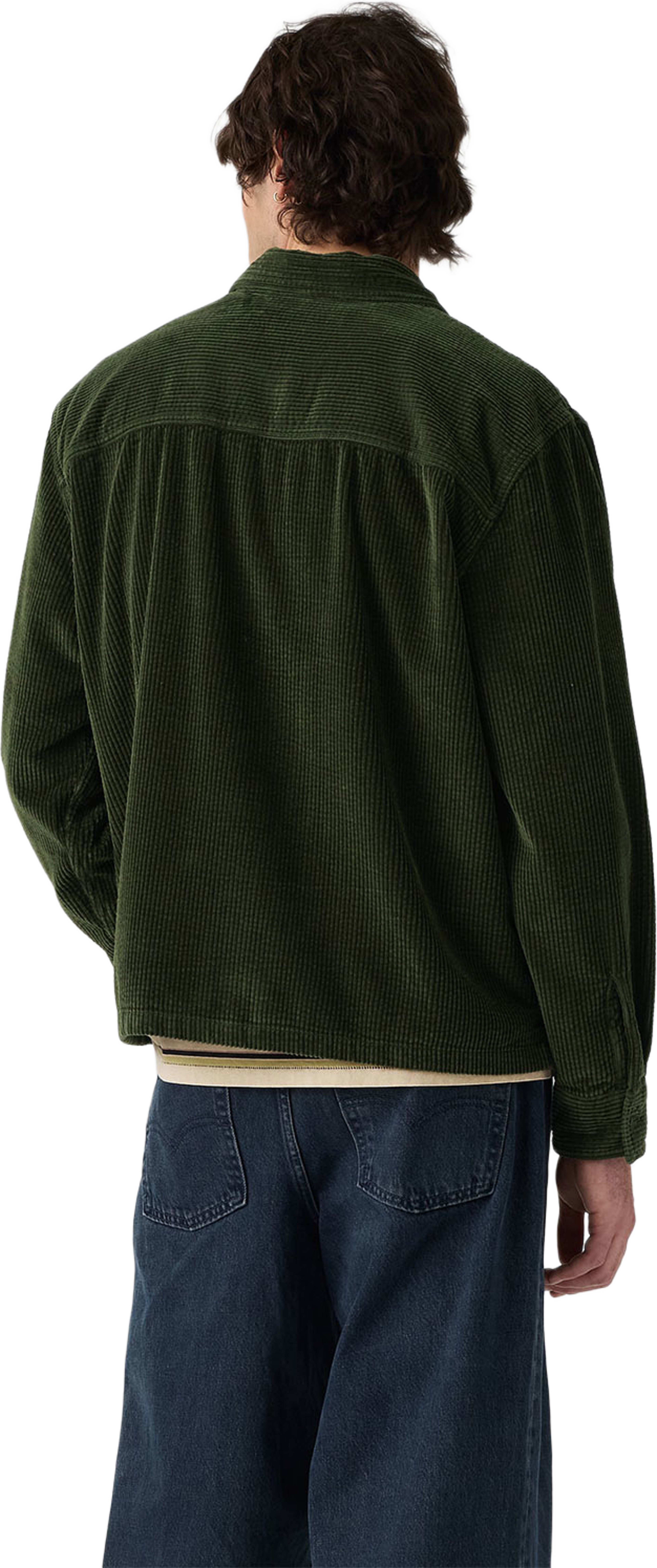 Ports Boxy Zip-Up Overshirt, från Levi's, i färgen Blacks. Klicka för att öppna bilden i stort format
