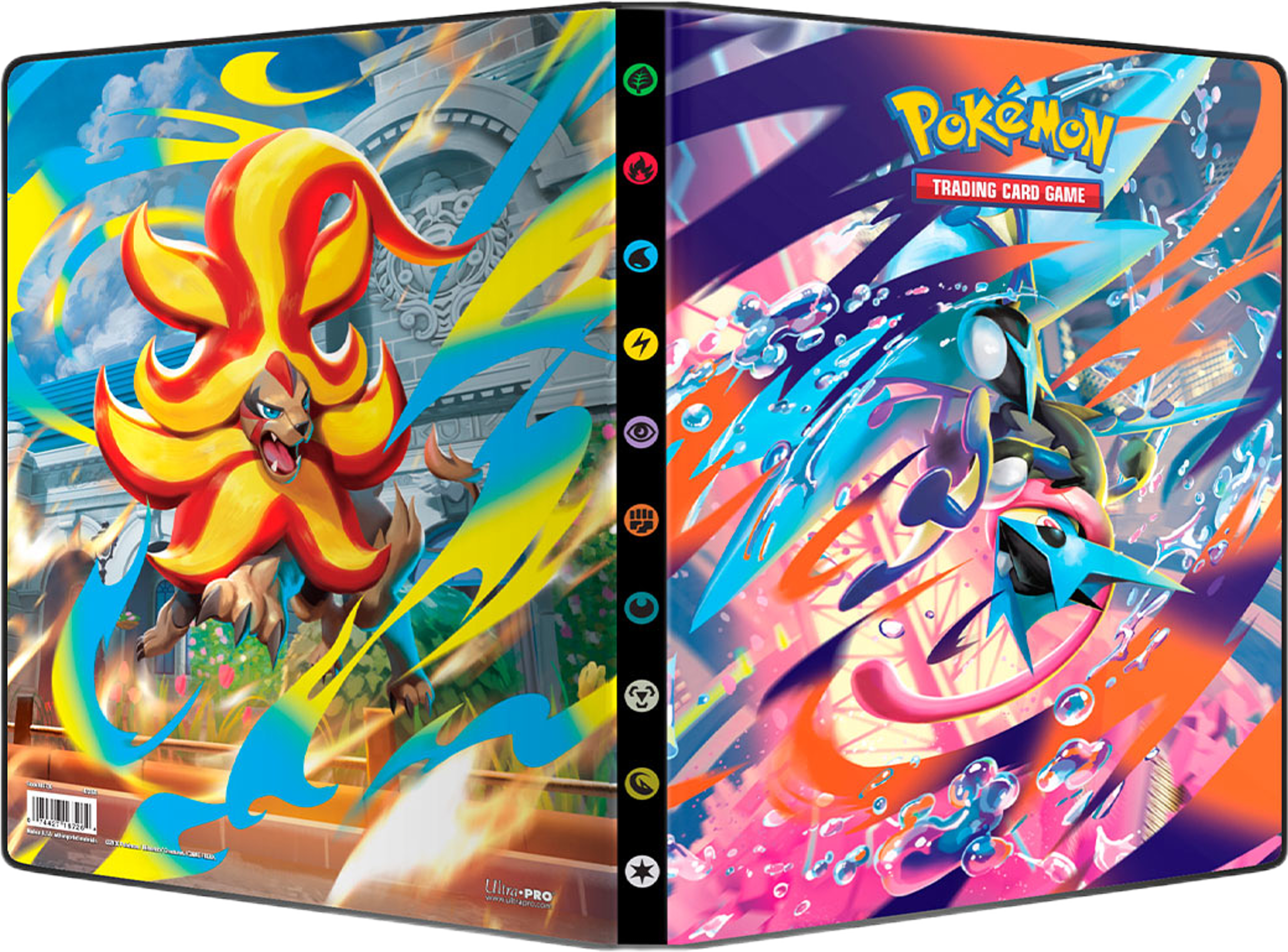 Pokémon Portfolio 4-P Poke Chaos Rising, från POKEMON. Klicka för att öppna bilden i stort format