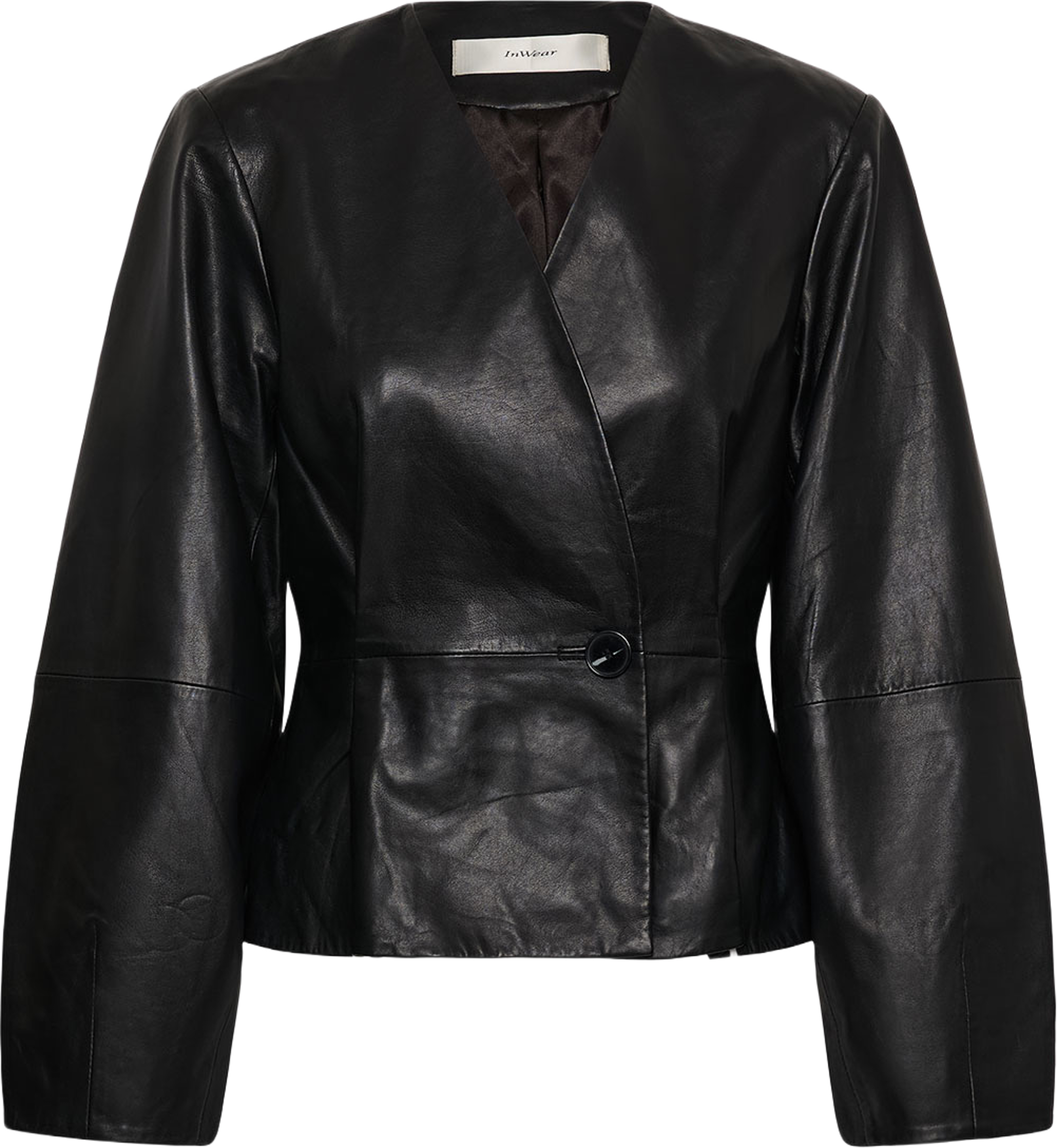 CariehIW Blazer, från Inwear, i färgen Black. Klicka för att öppna bilden i stort format