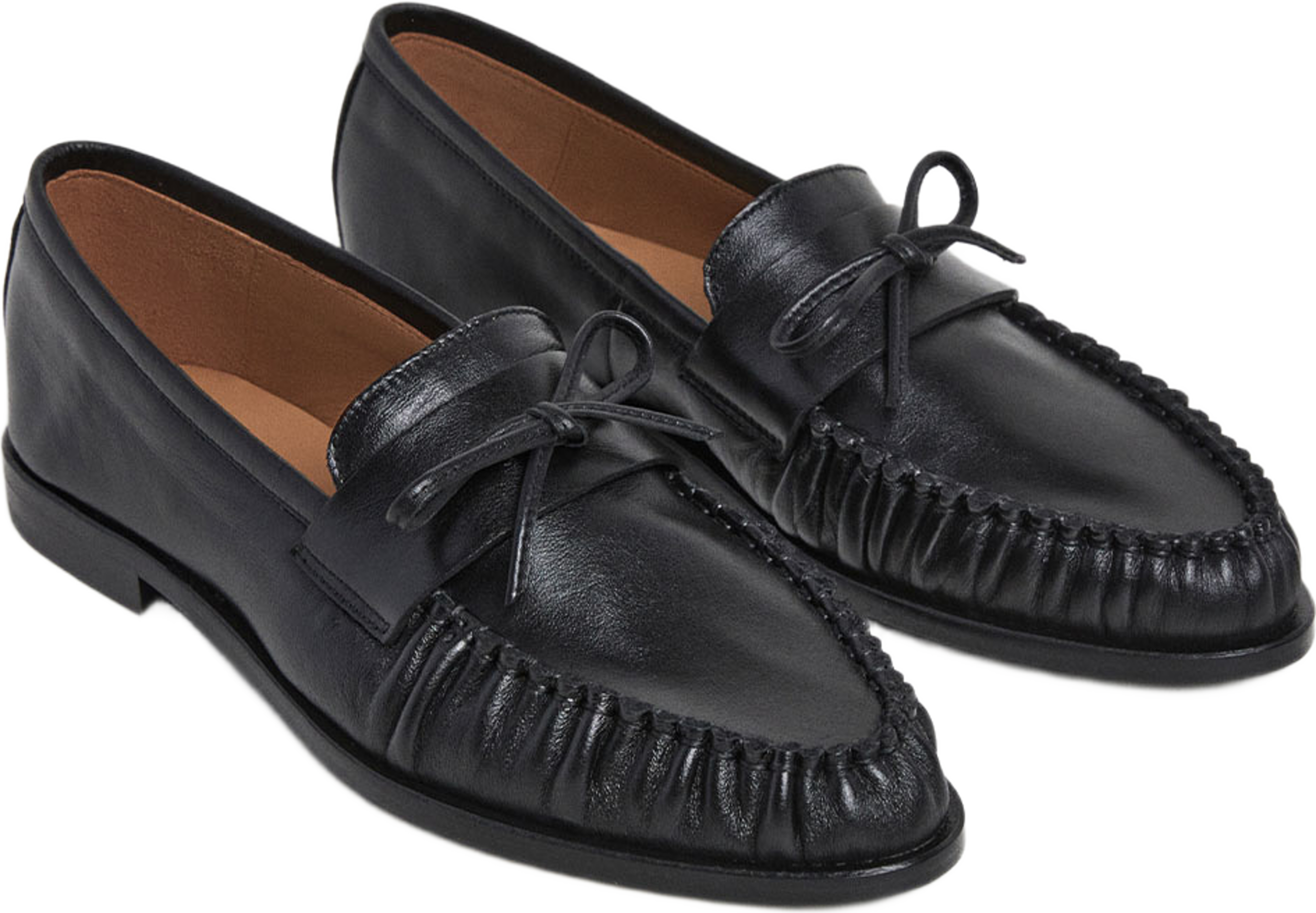 Dylan Loafers, från Flattered, i färgen Black. Klicka för att öppna bilden i stort format