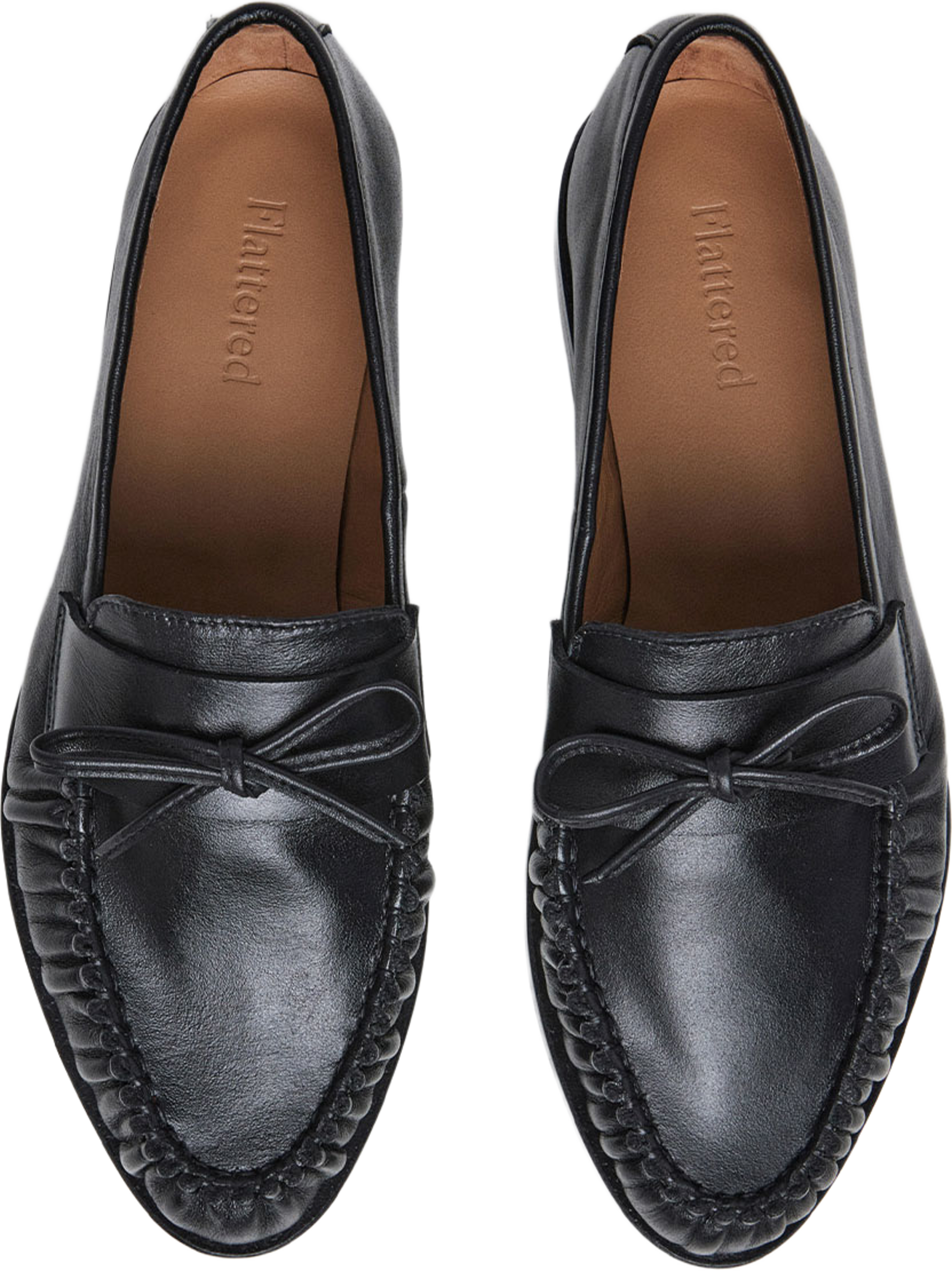 Dylan Loafers, från Flattered, i färgen Black. Klicka för att öppna bilden i stort format