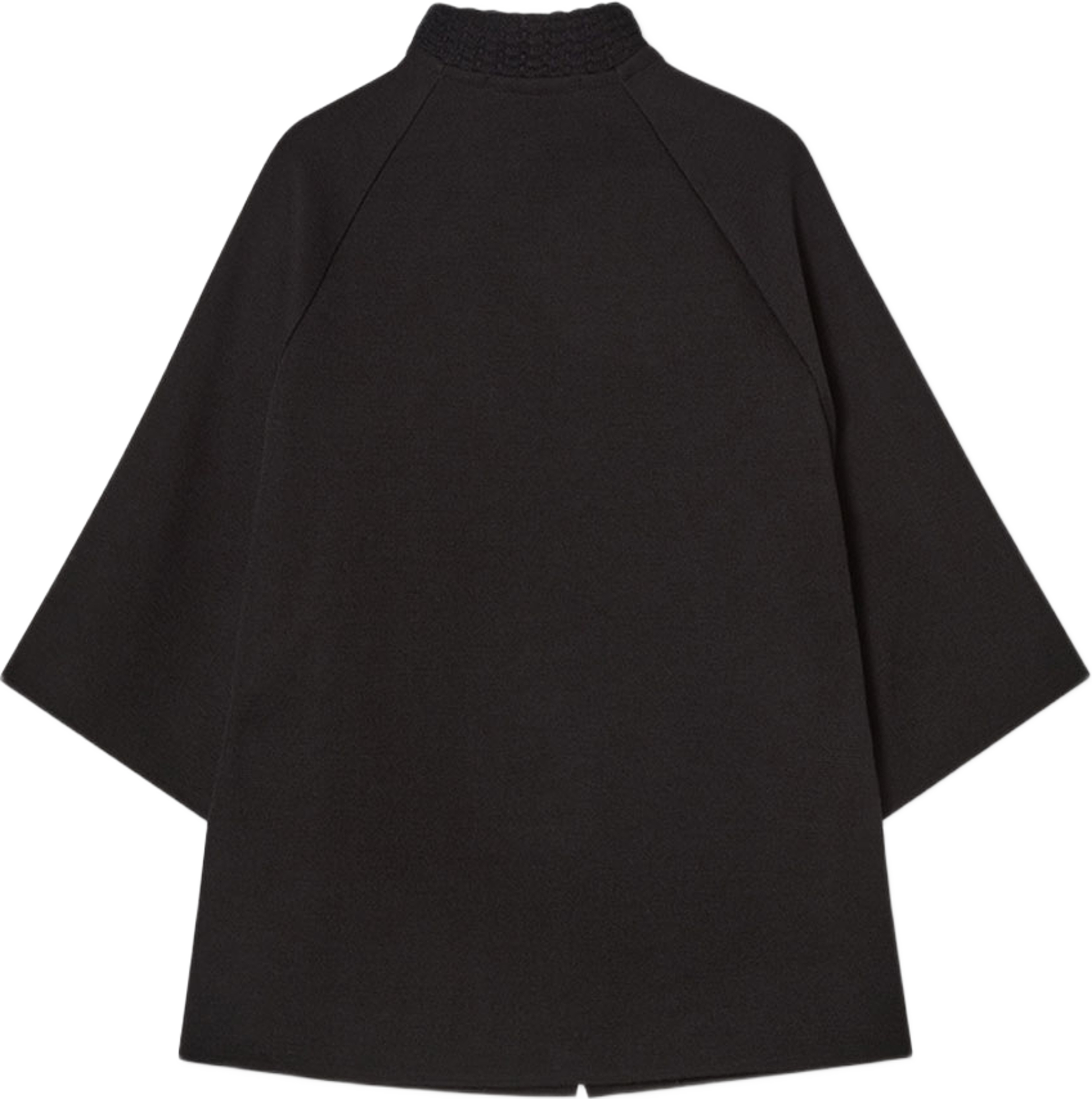 Lucine Cape, från Busnel, i färgen Black. Klicka för att öppna bilden i stort format