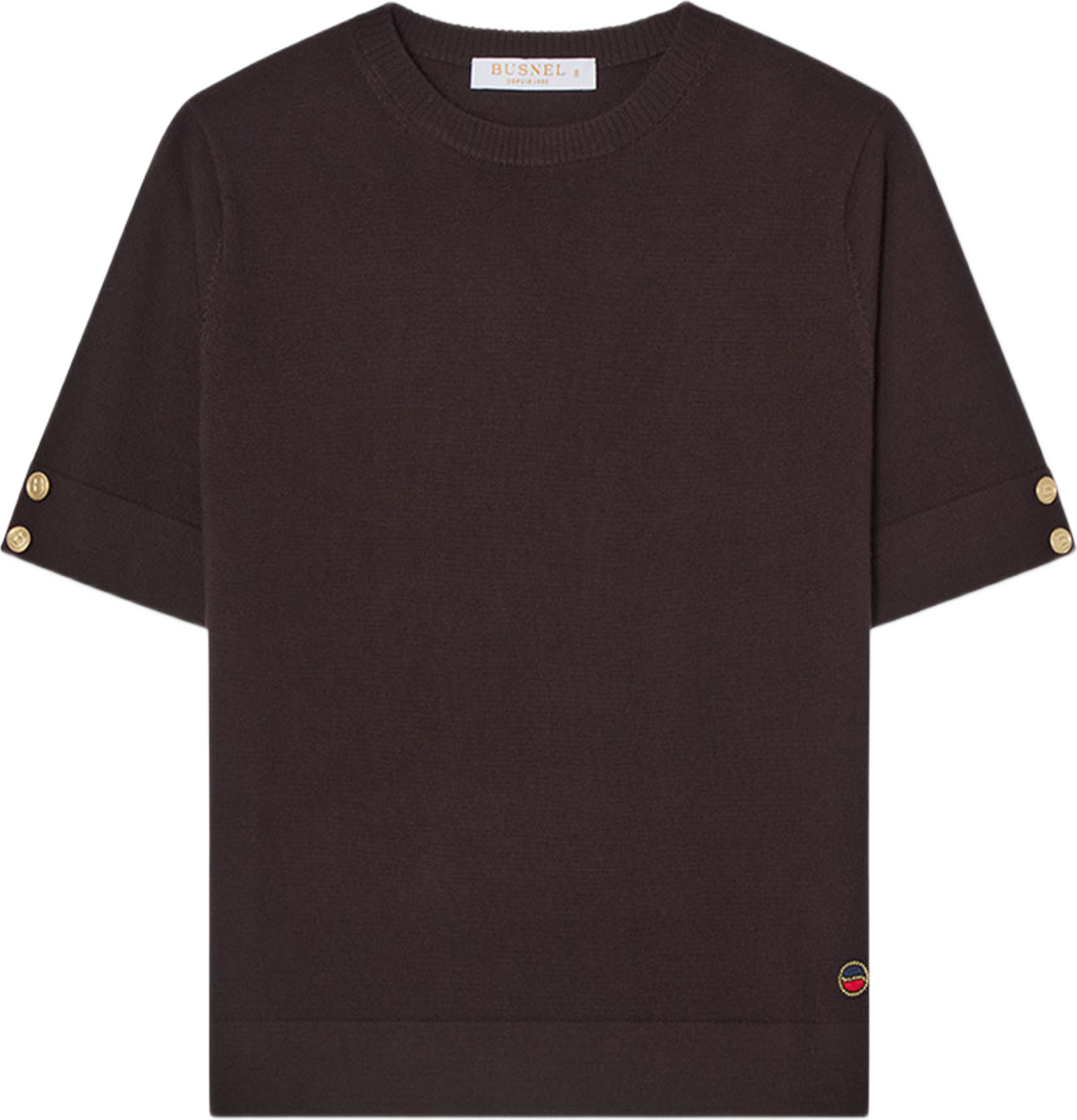 Lucca Top, från Busnel, i färgen Brown. Klicka för att öppna bilden i stort format