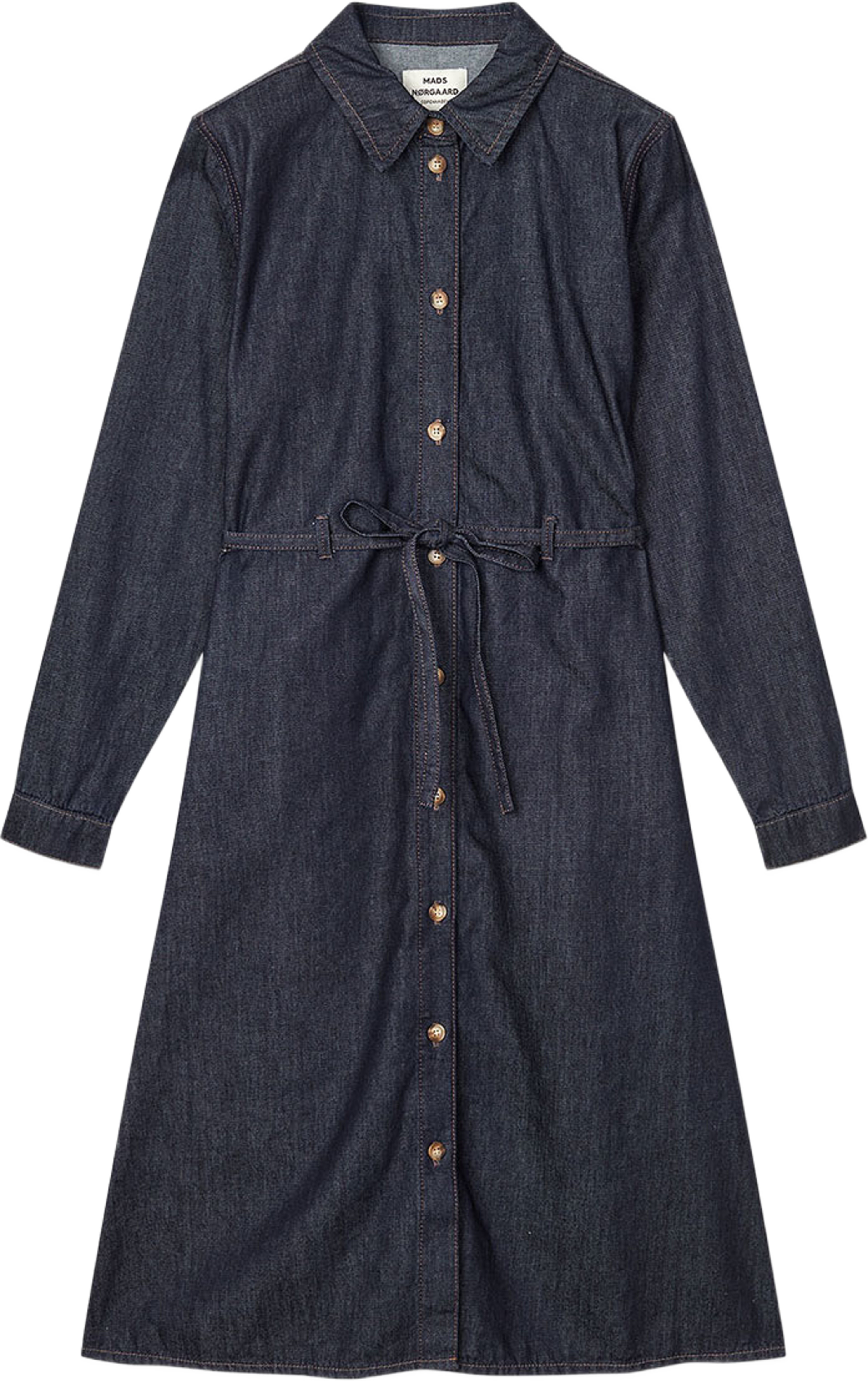 Cosy Denim Svanil Dress, från Mads Nørgaard, i färgen Rinse. Klicka för att öppna bilden i stort format